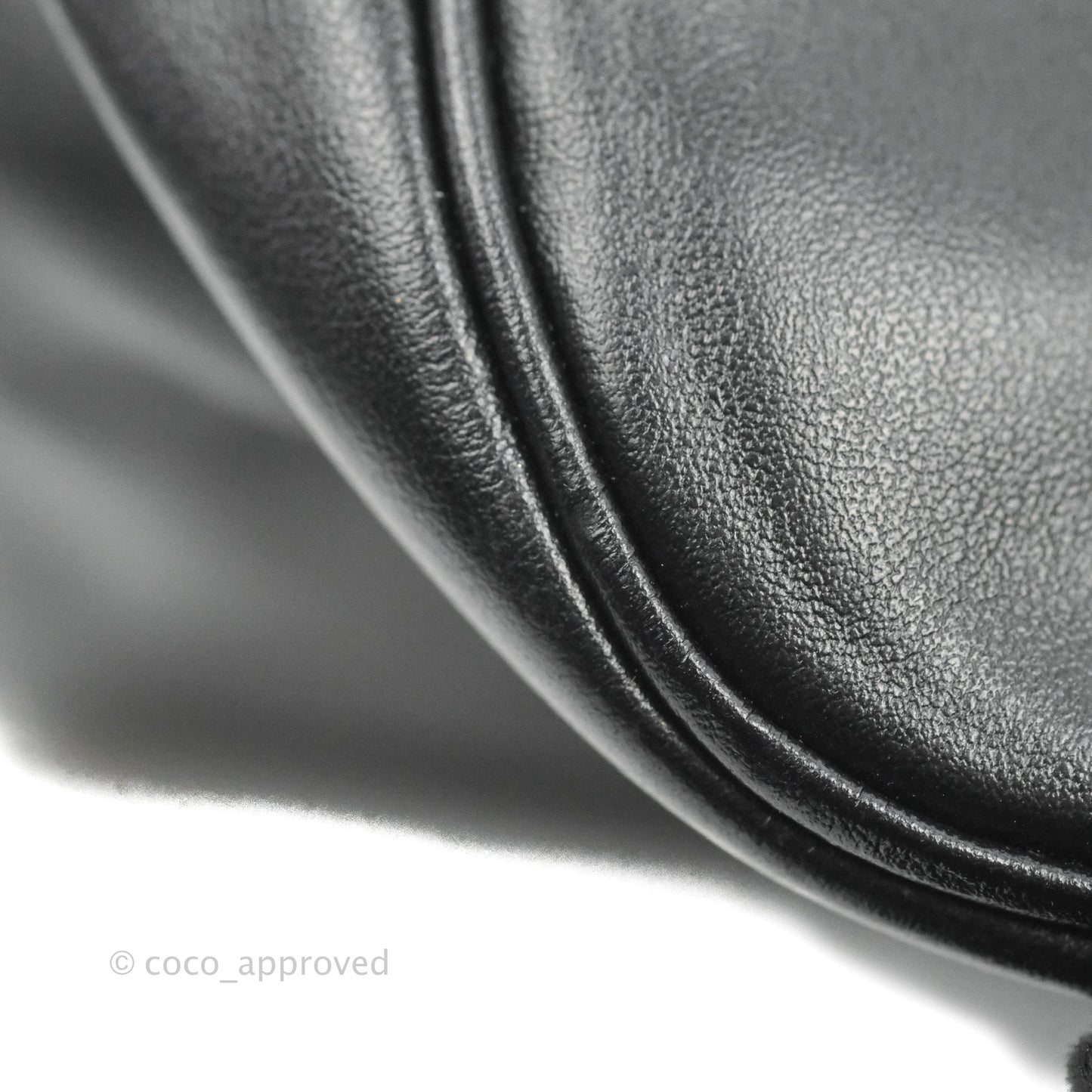 Prada Duet Bucket Bag Black Leather