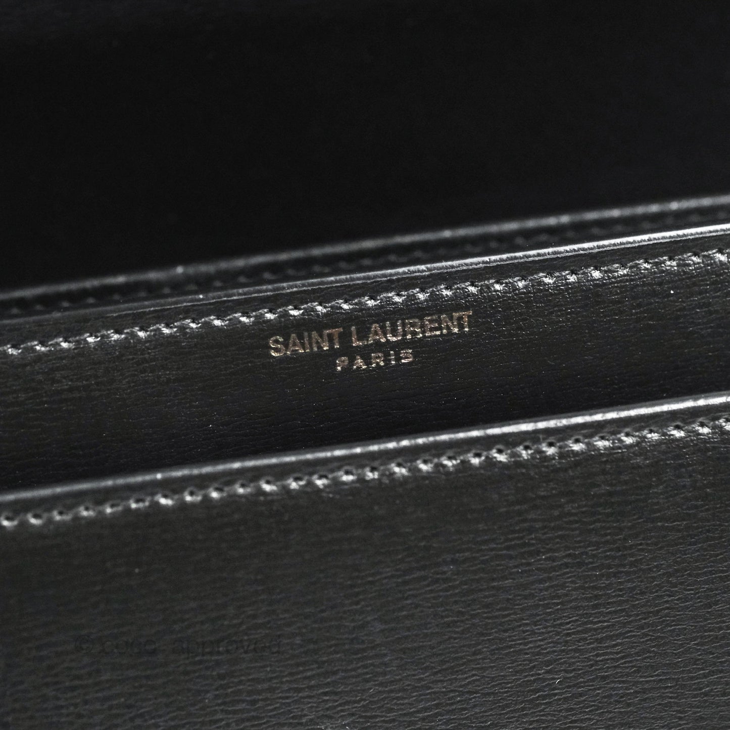 Saint Laurent Sunset Medium So Black Calfskin
