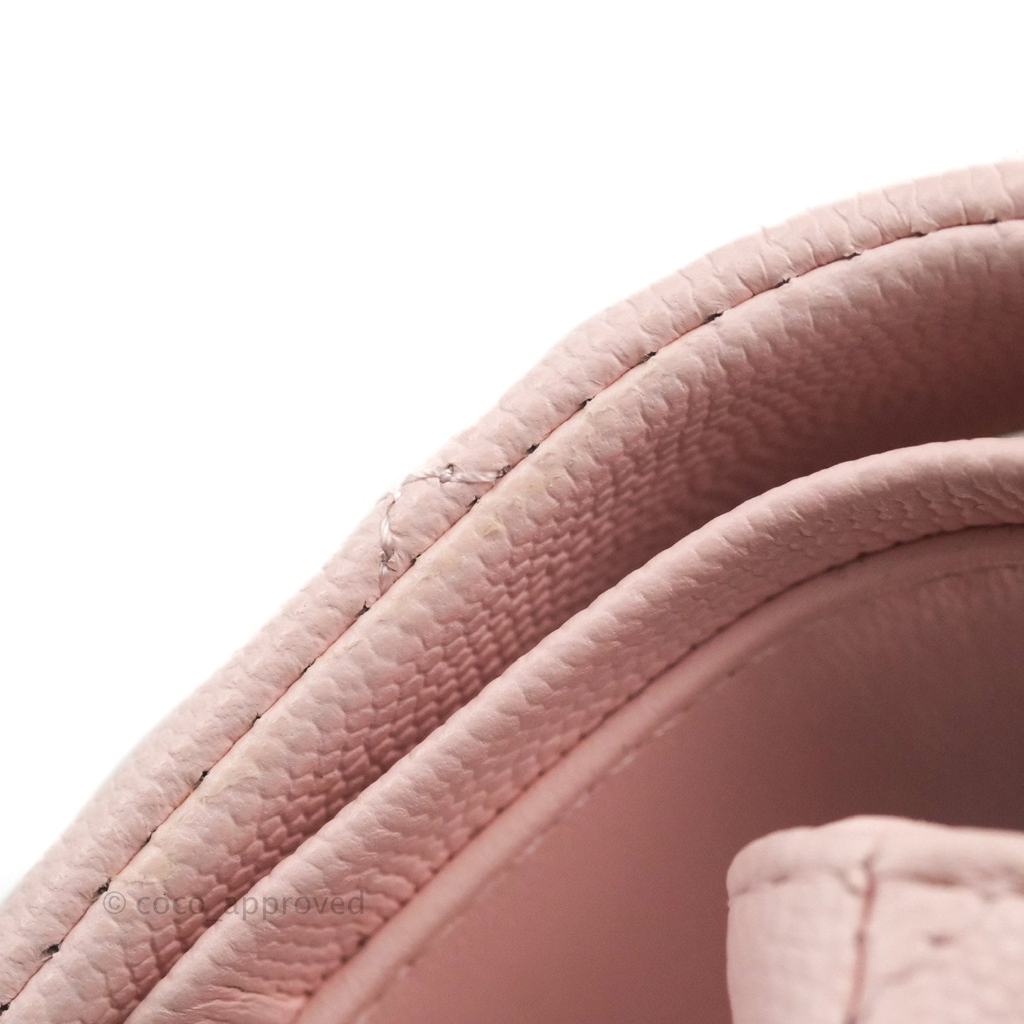 Chanel Classic Small S/M Flap Pink Caviar Gold Hardware 22S