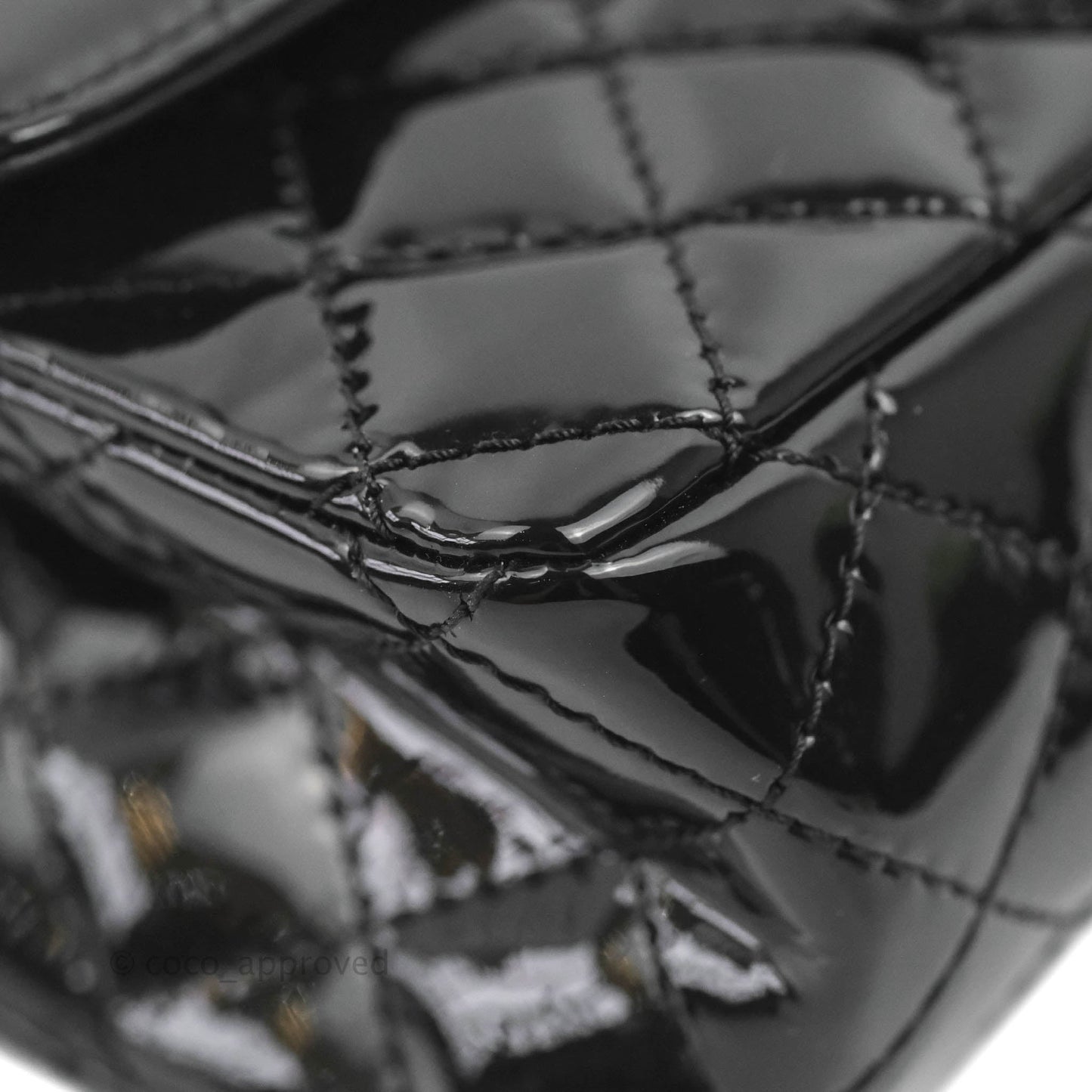 Chanel Quilted Mini Reissue 224 So Black Patent