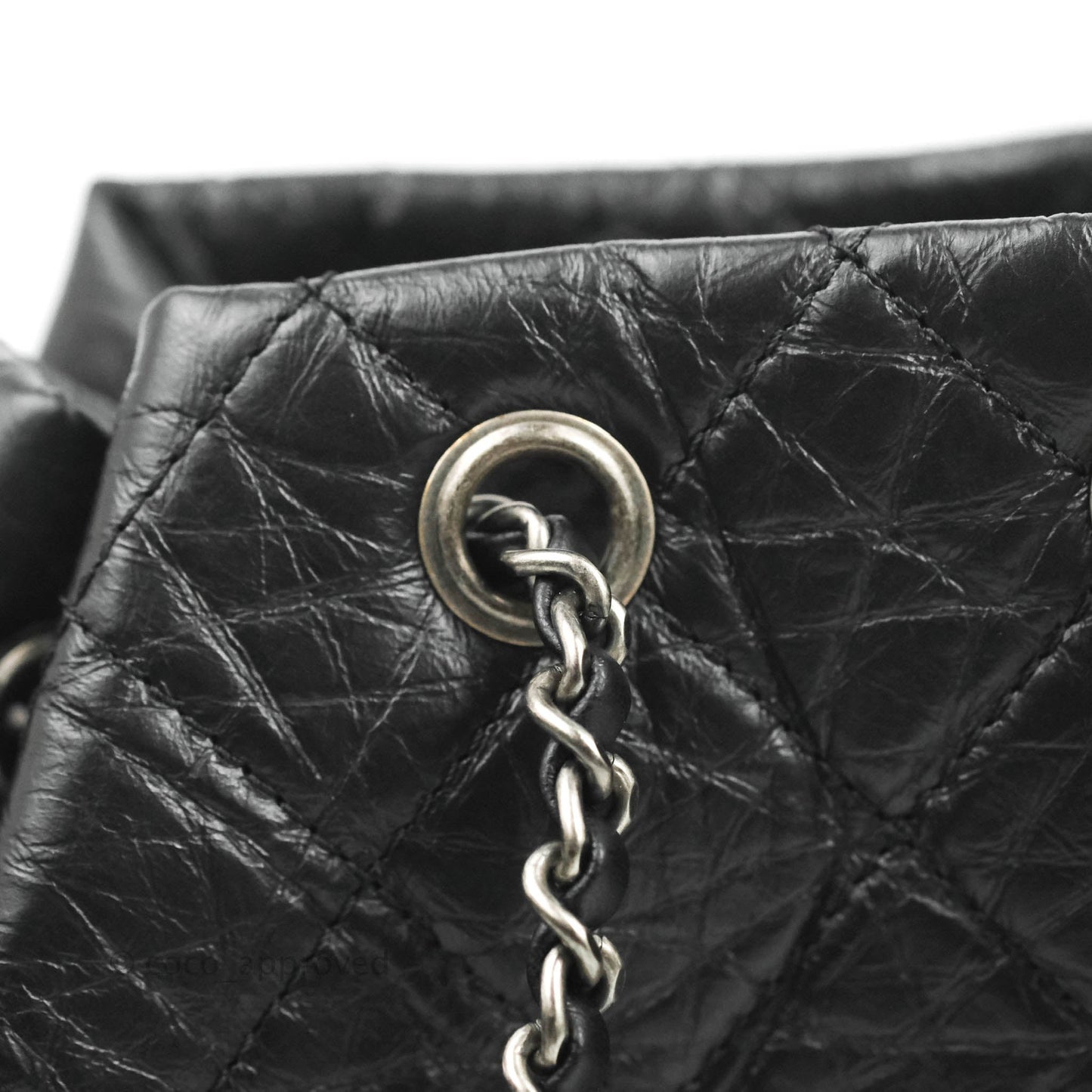 Chanel Small Gabrielle Backpack Black Aged Calfskin