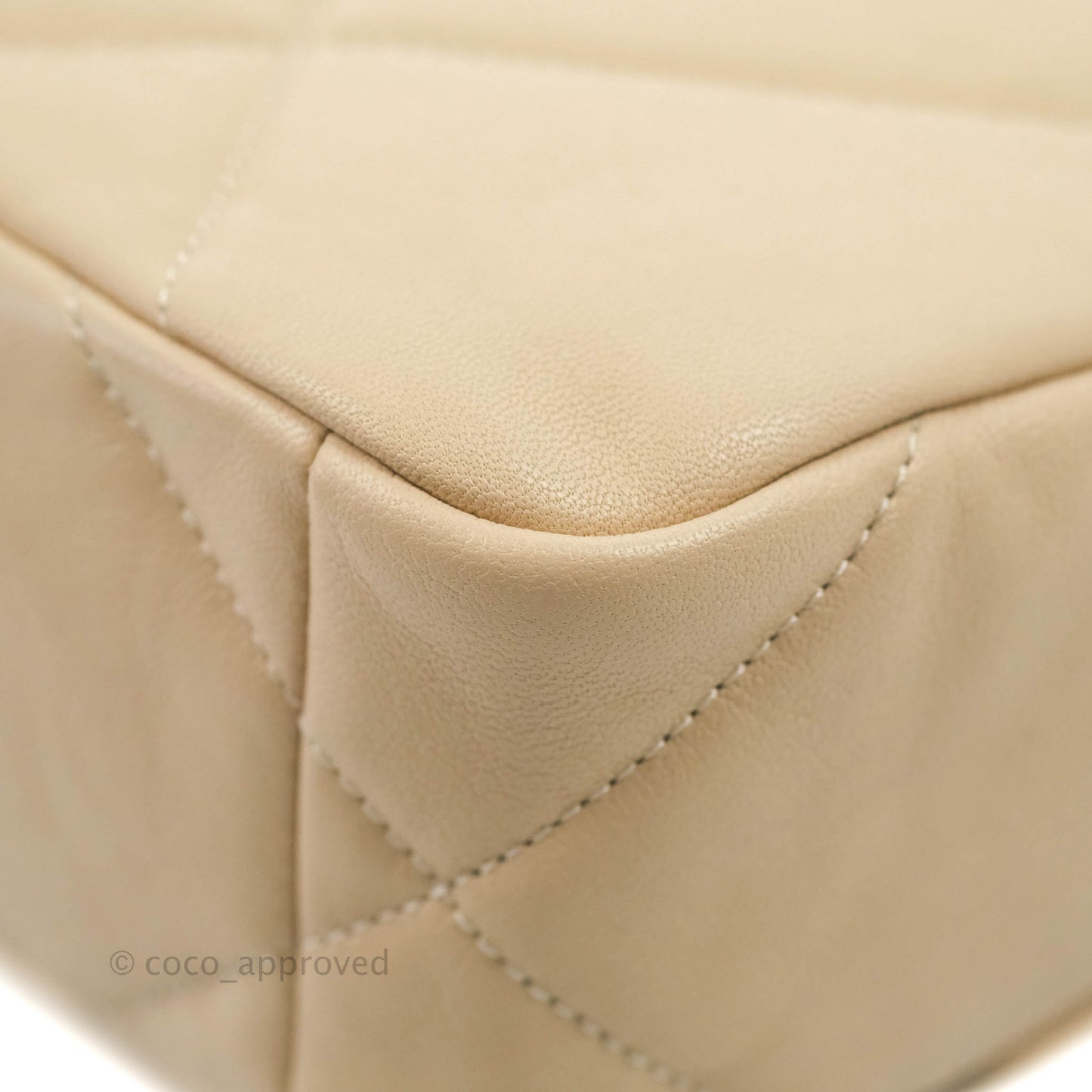 Chanel 19 Small Light Beige Mixed Hardware 20S