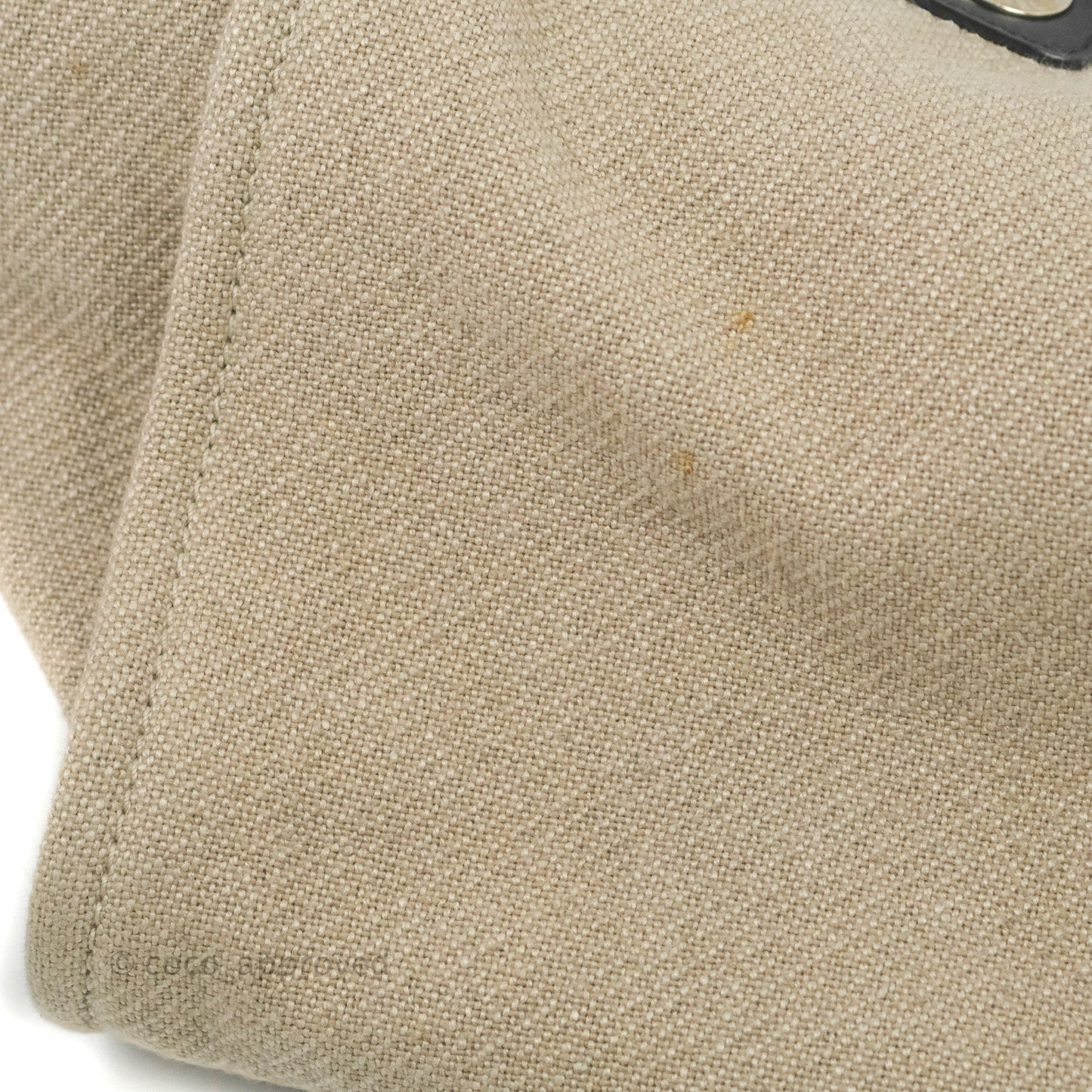 Chanel Large Deauville Black/Taupe Canvas