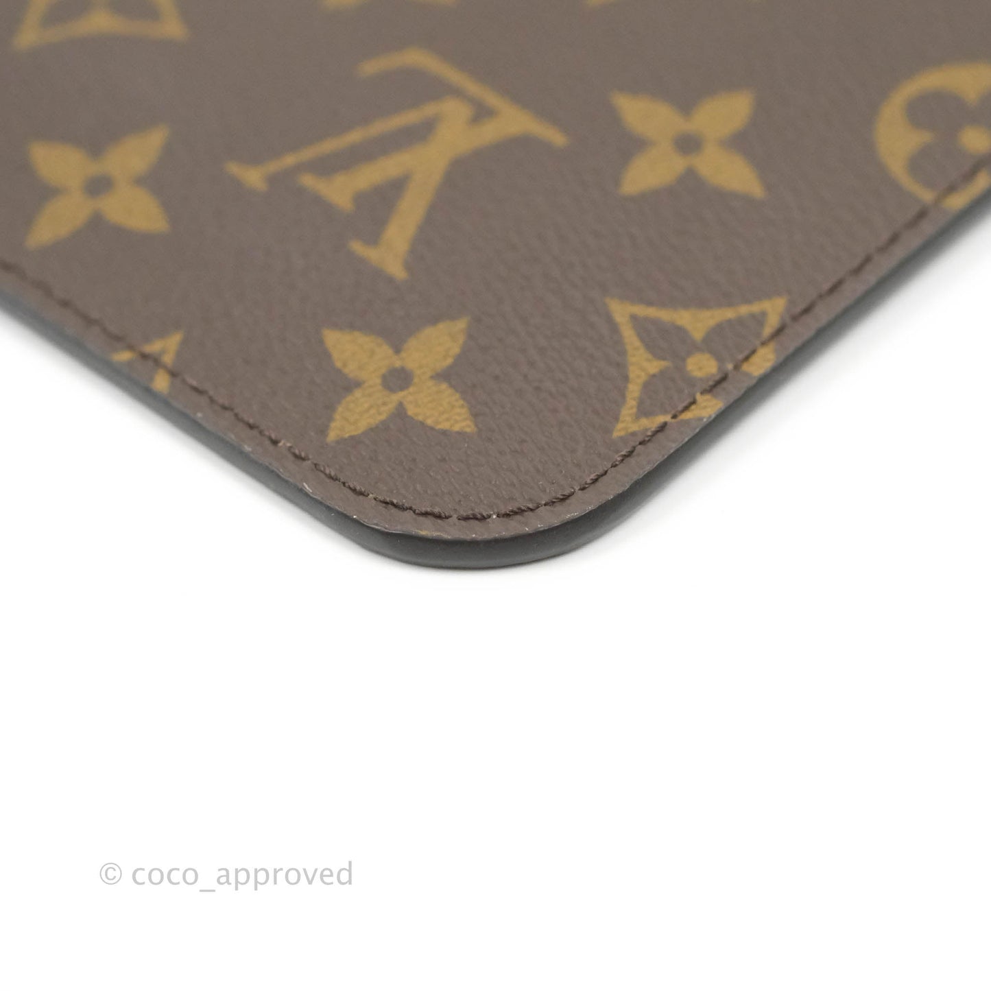 Louis Vuitton Neverfull Clutch Monogram Canvas
