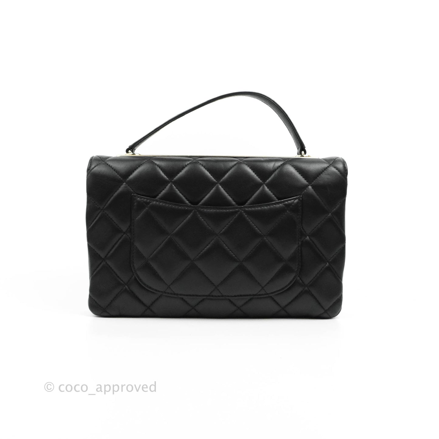 Chanel Trendy CC Flap Bag Black Lambskin Gold Hardware
