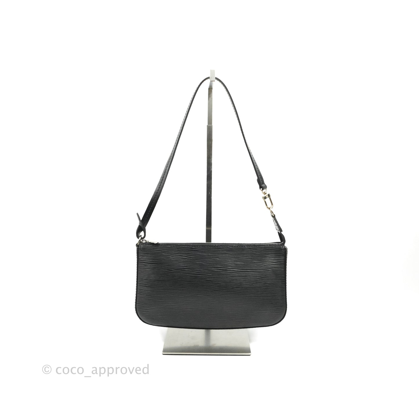 Louis Vuitton Epi Pochette Accessories NM Black