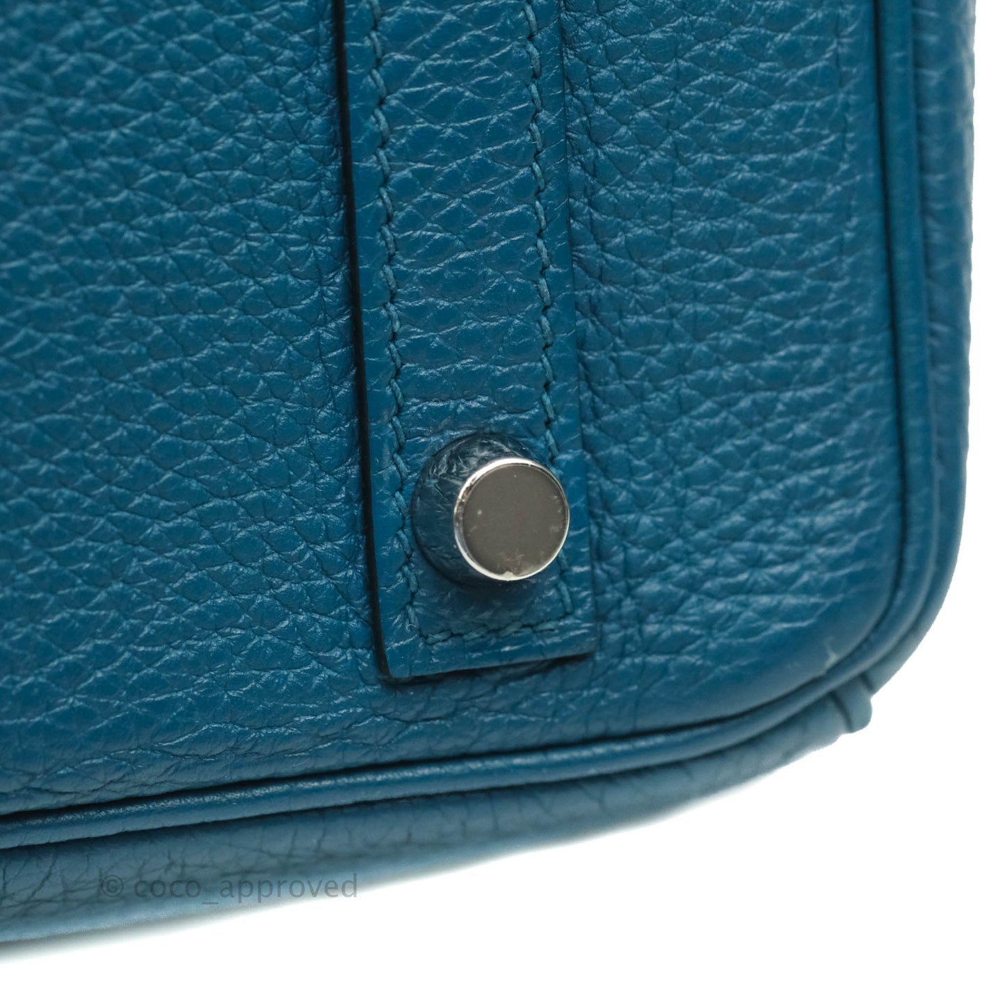 Hermès Birkin 30 Colvert Clemence Silver Hardware