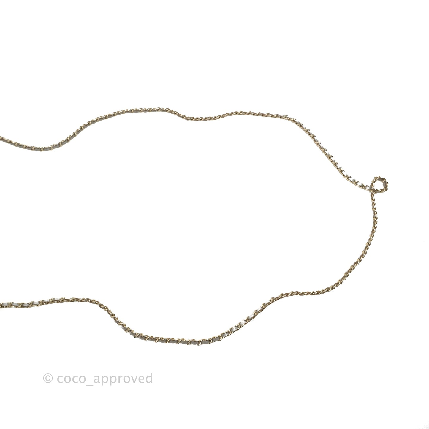Chanel Golden Class Wallet on Chain WOC Grey Caviar Gold Hardware