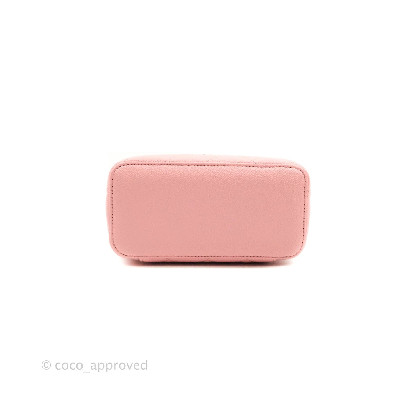 Chanel Classic Vanity With Chain Pink Caviar Gold Hardware