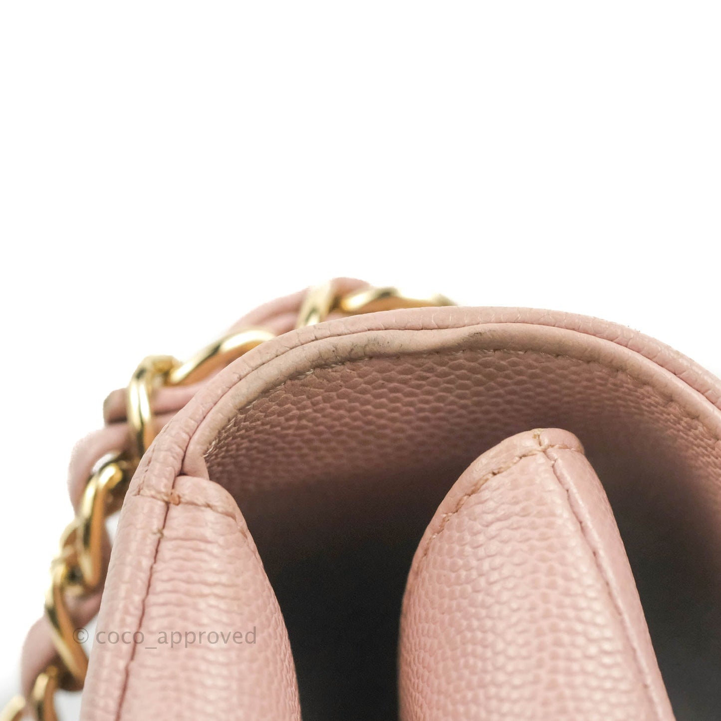 Chanel Quilted Medium Business Affinity Flap Pink Caviar Gold Hardware