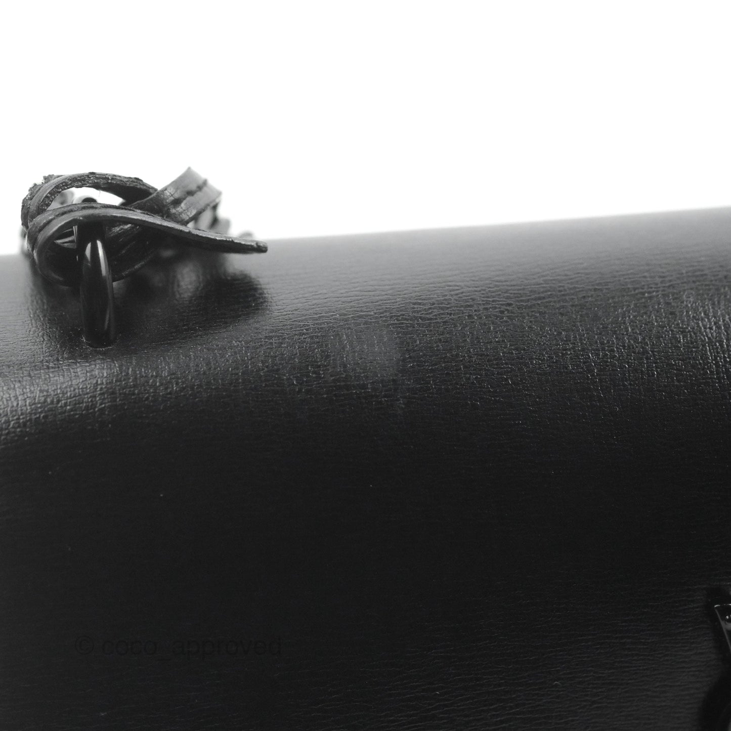 Saint Laurent Sunset Medium So Black Calfskin