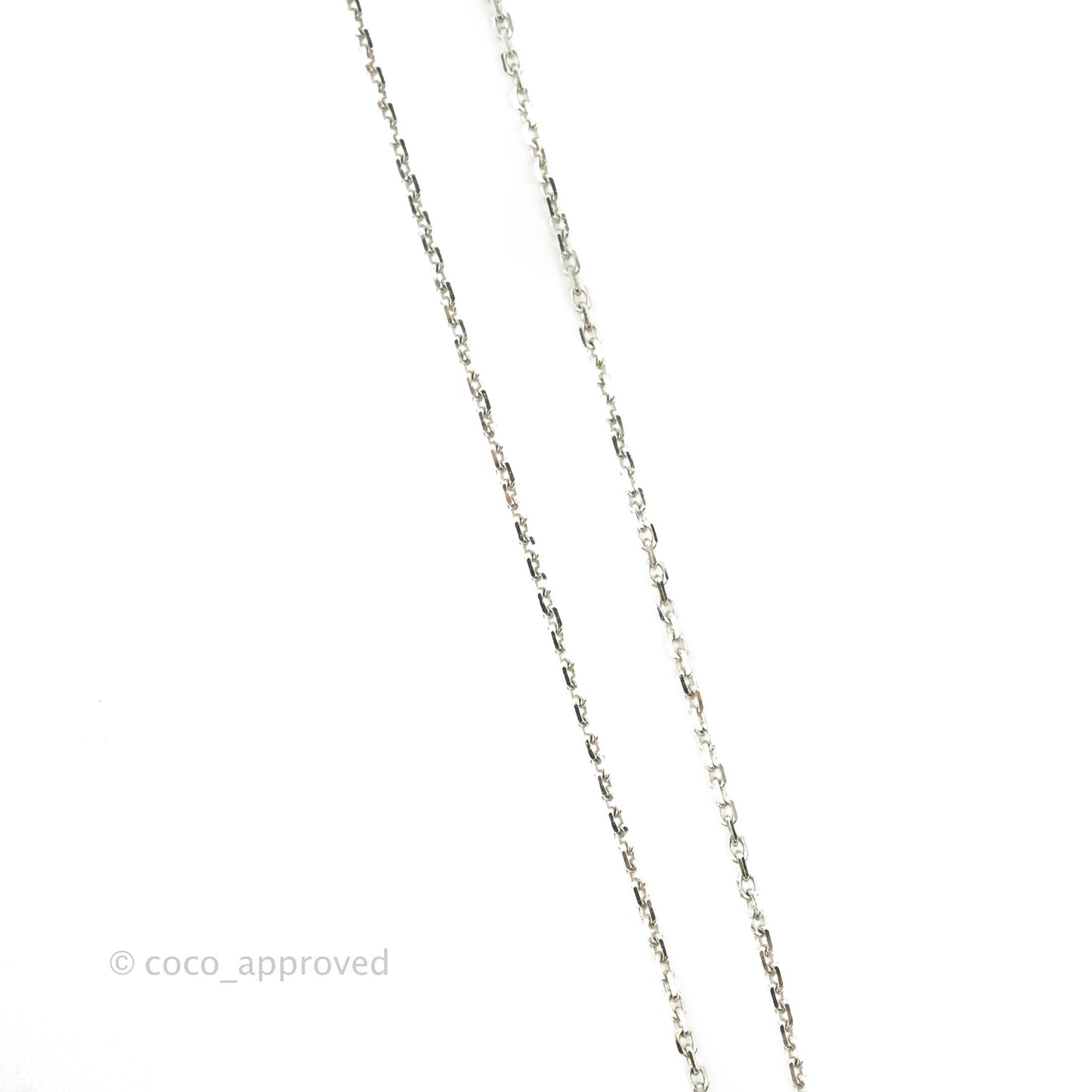 Van Cleef & Arpels Frivole Pendant White Gold Paved Diamond Mini Model