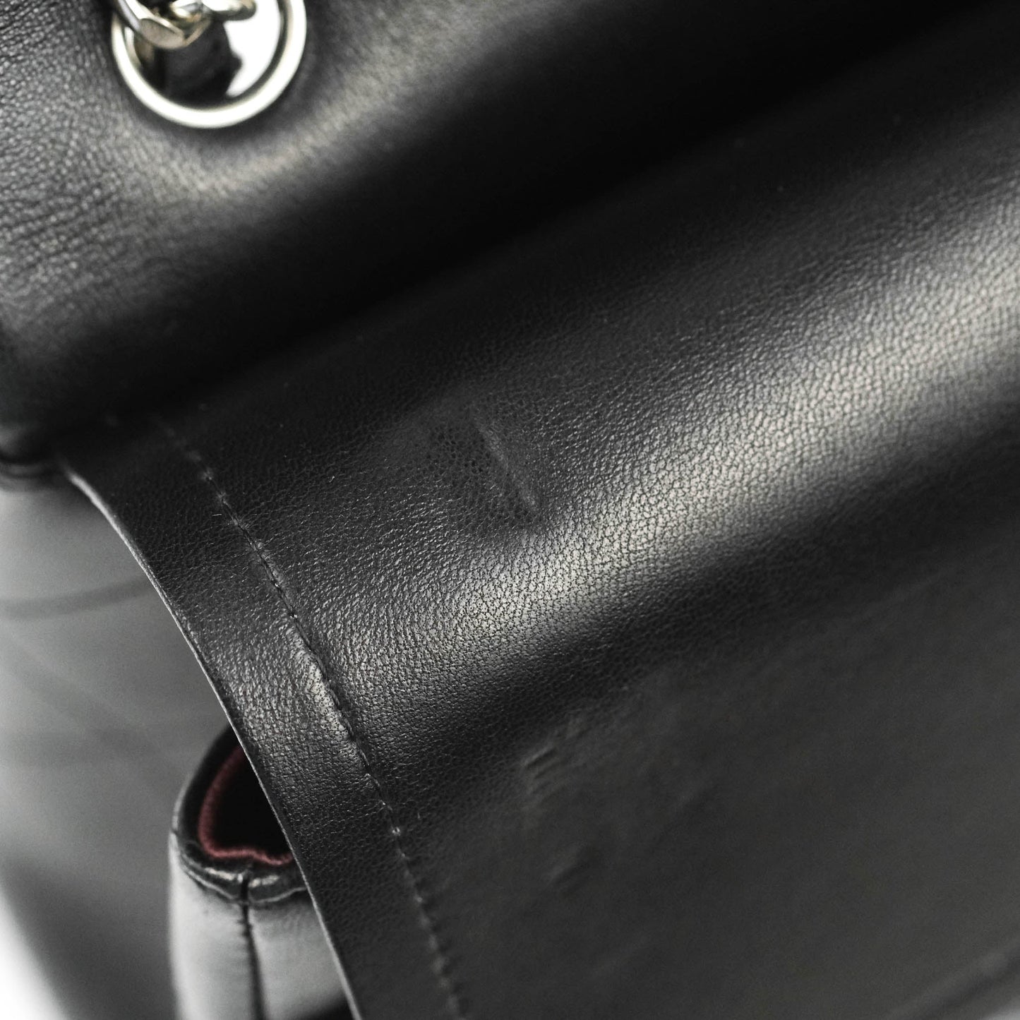 Chanel Jumbo Double Flap Black Lambskin Silver Hardware⁣⁣