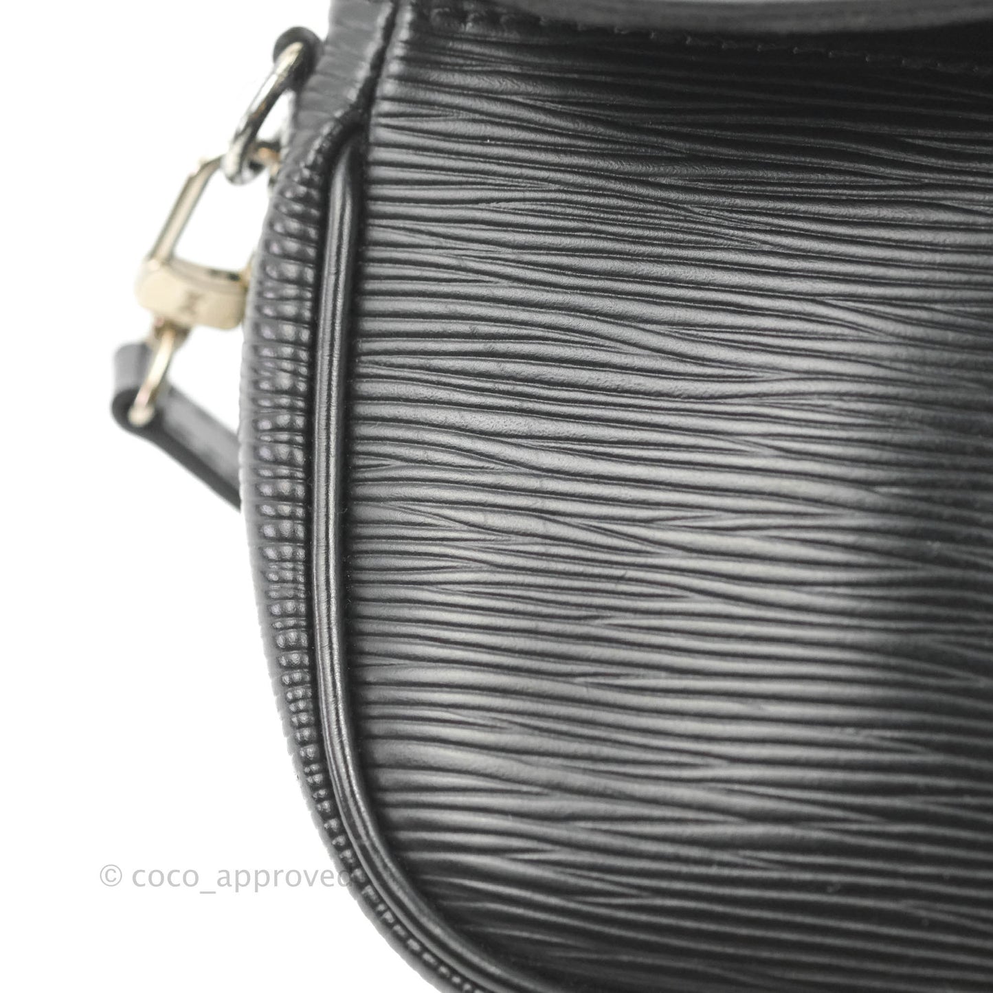 Louis Vuitton Montaigne Clutch Black Epi