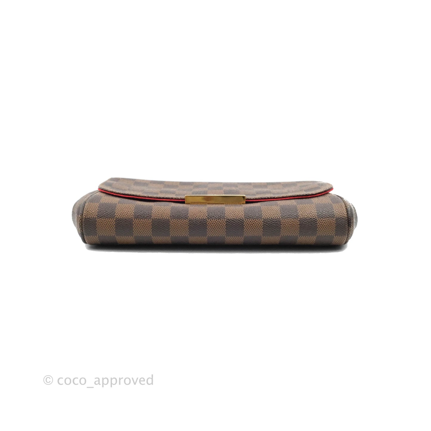 Louis Vuitton Damier Ebene Favourite MM 2-way Flap Bag