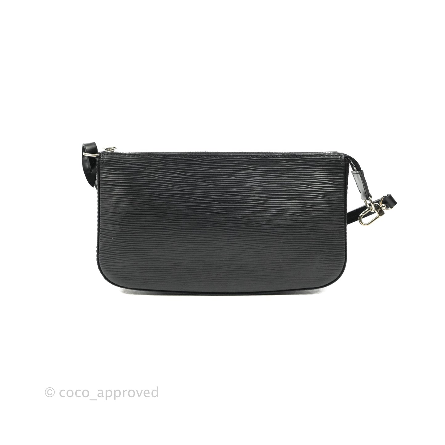 Louis Vuitton Epi Pochette Accessories NM Black