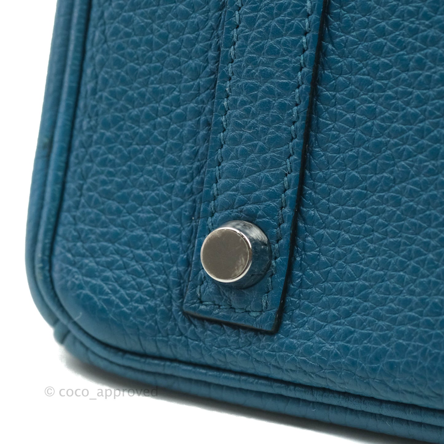 Hermès Birkin 30 Colvert Clemence Silver Hardware
