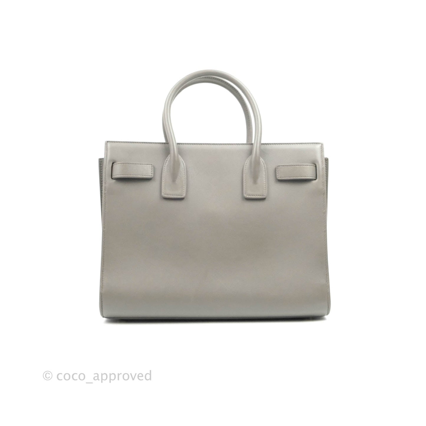 Saint Laurent Sac De Jour Grey Calfskin Baby