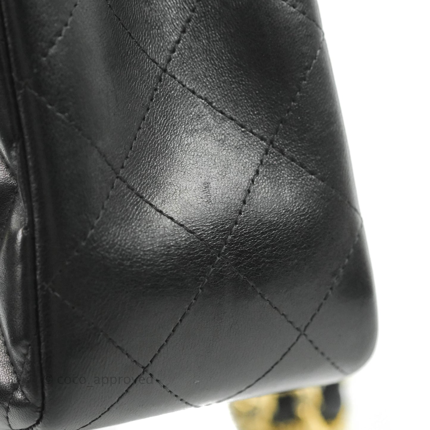 Chanel Jumbo Double Flap Black Lambskin Gold Hardware
