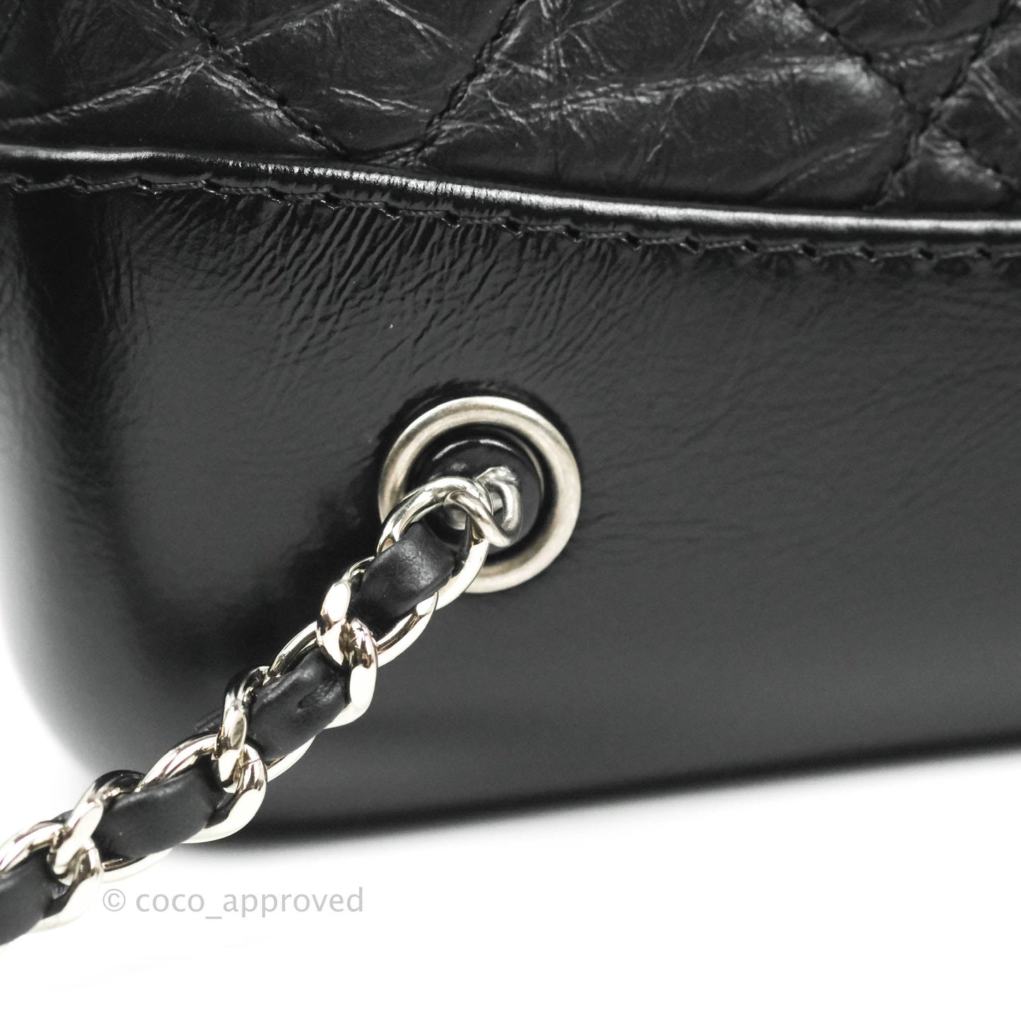 Chanel Small Gabrielle Backpack Black Aged Calfskin