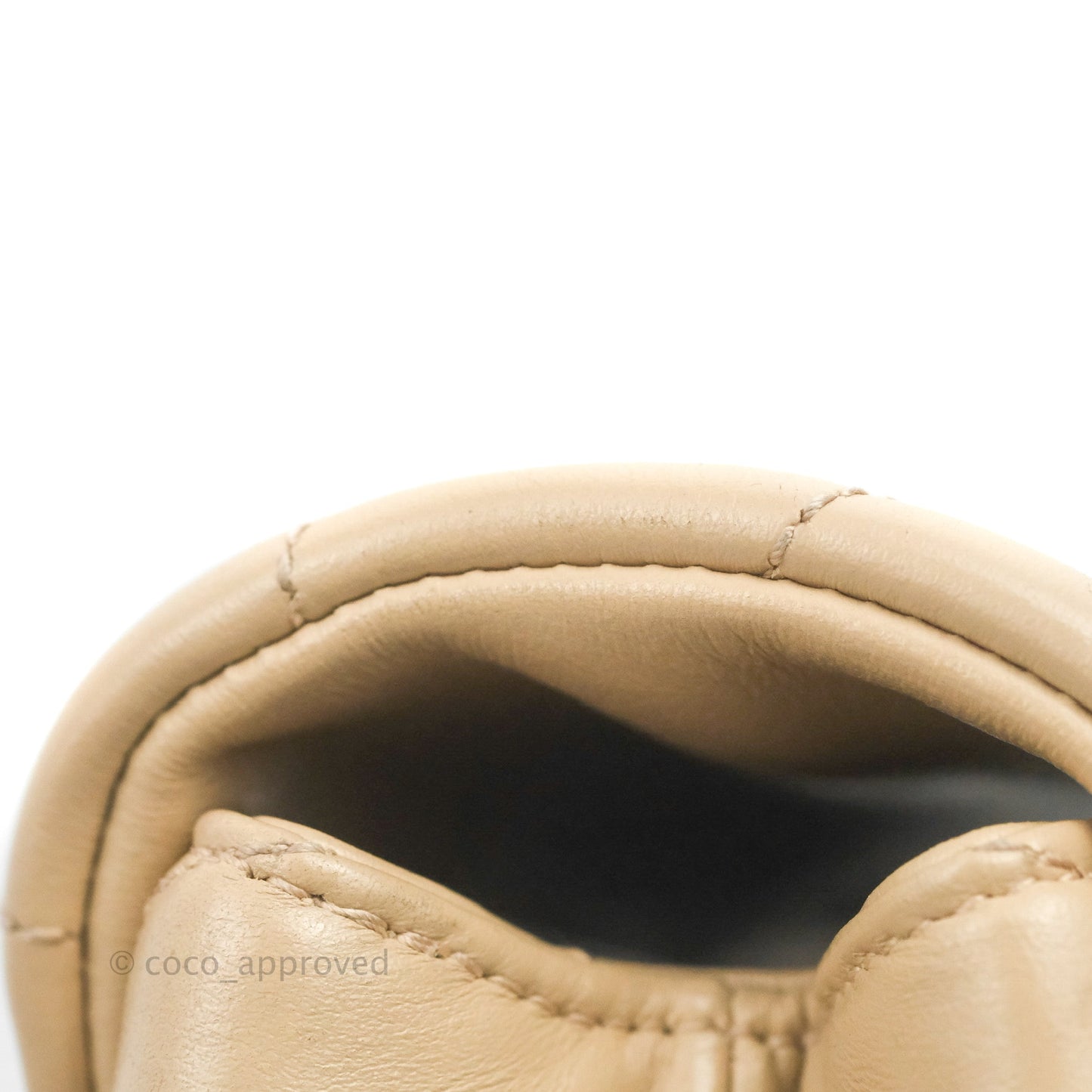 Saint Laurent Loulou Toy Quilted Leather Shoulder Bag Light Beige