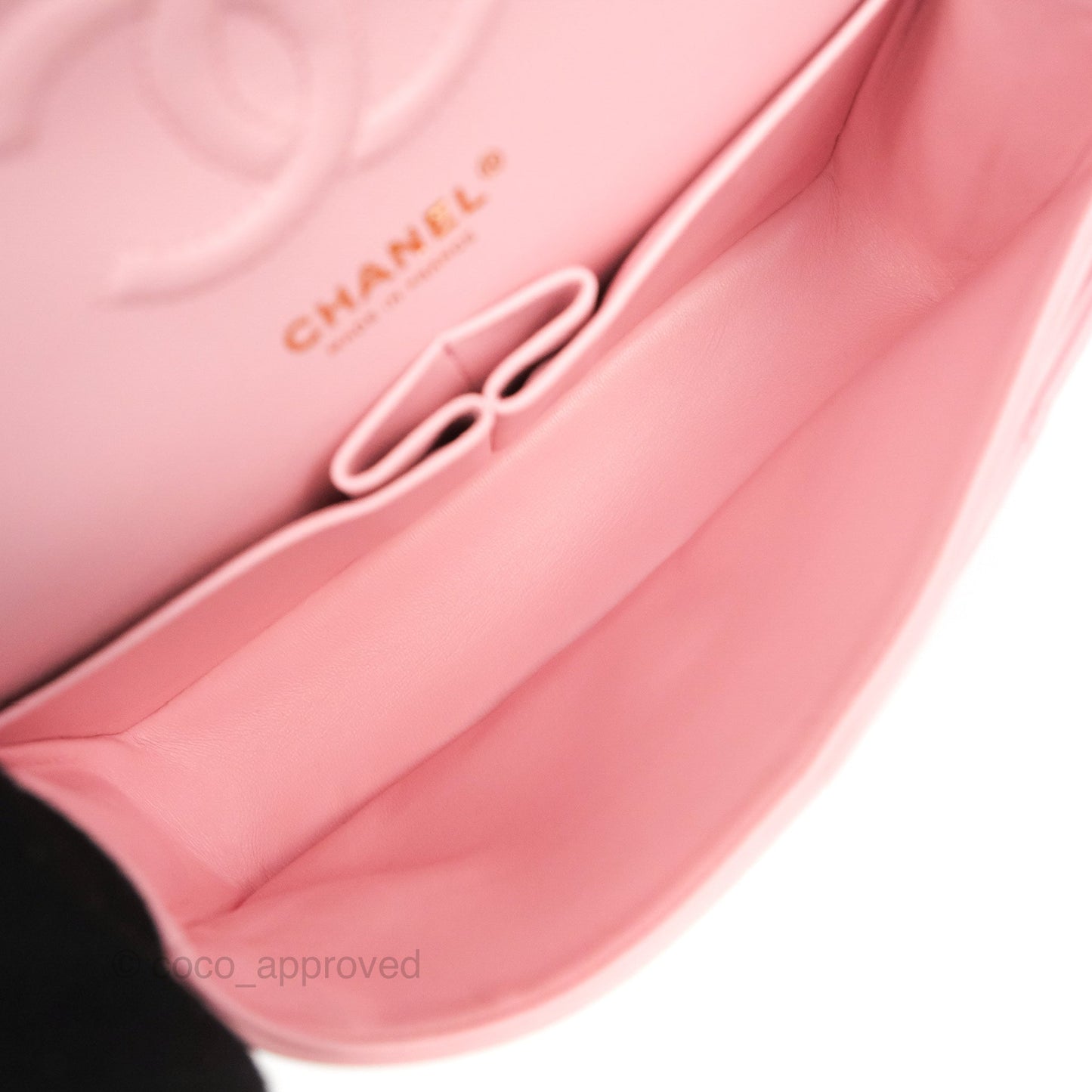 Chanel Small Classic Quilted Flap Pink Lambskin Gold Hardware