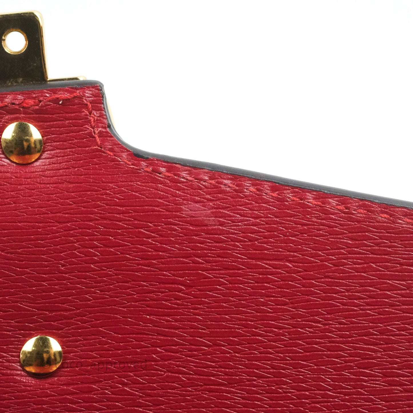 Gucci GG Sylvie Crossbody Bag Red Calfskin