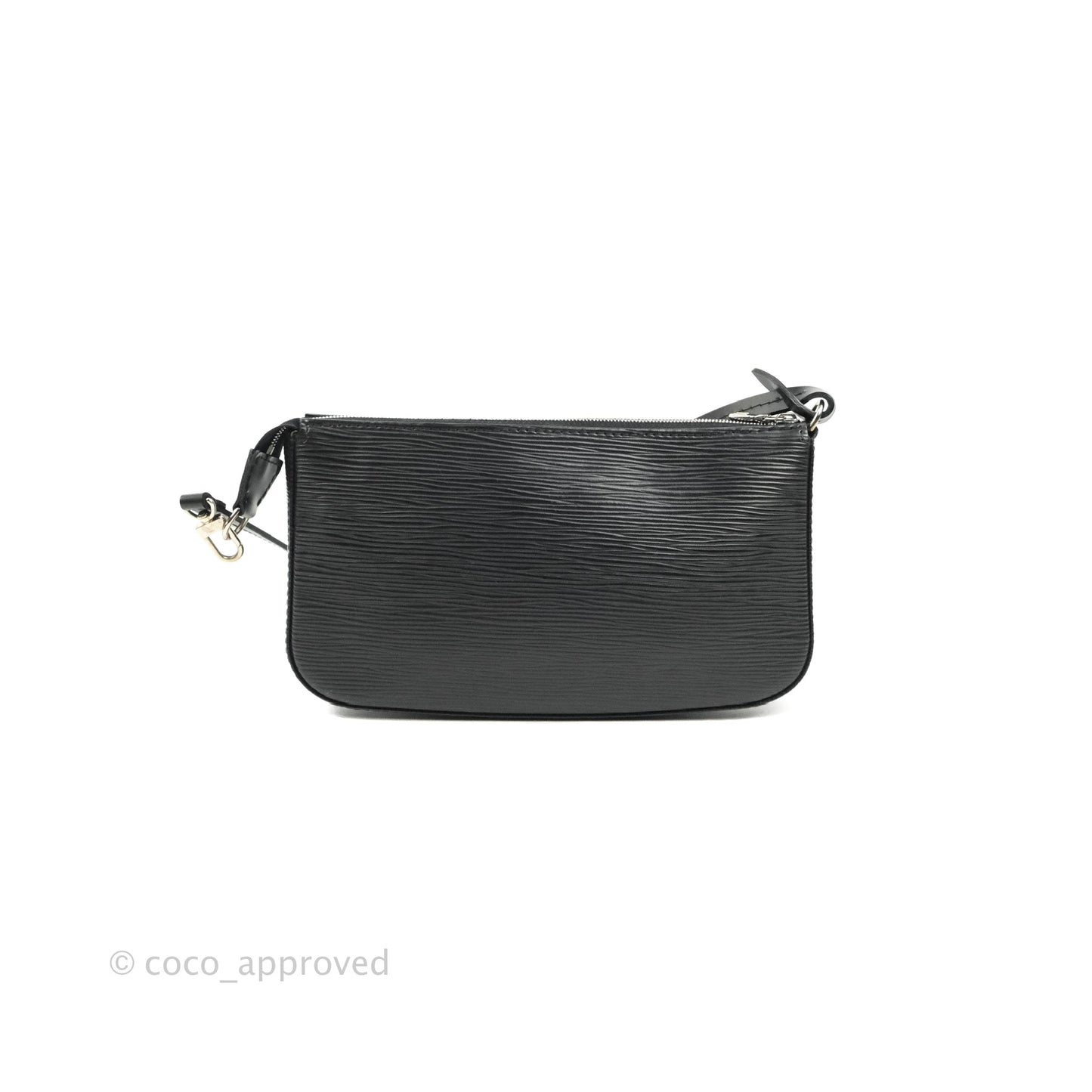 Louis Vuitton Epi Pochette Accessories NM Black