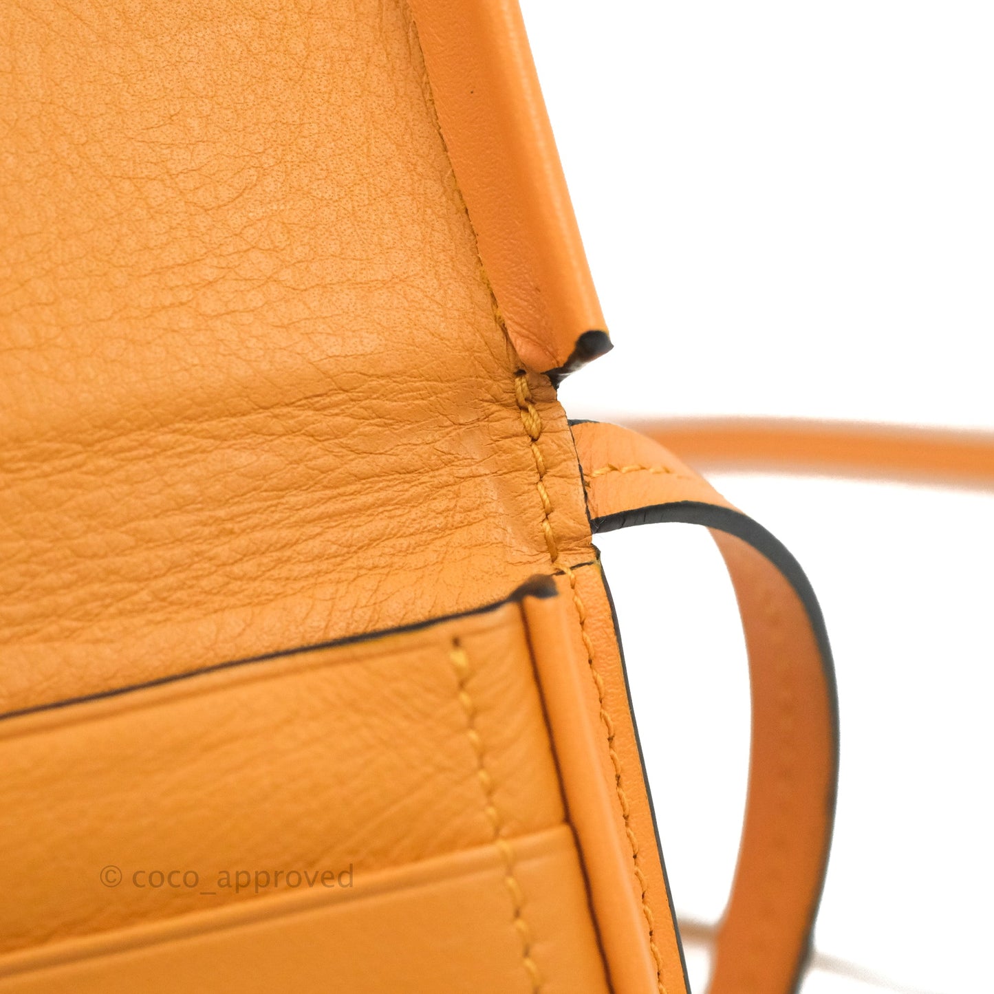 Loewe Small Heel Bag Soft Calfskin Apricot