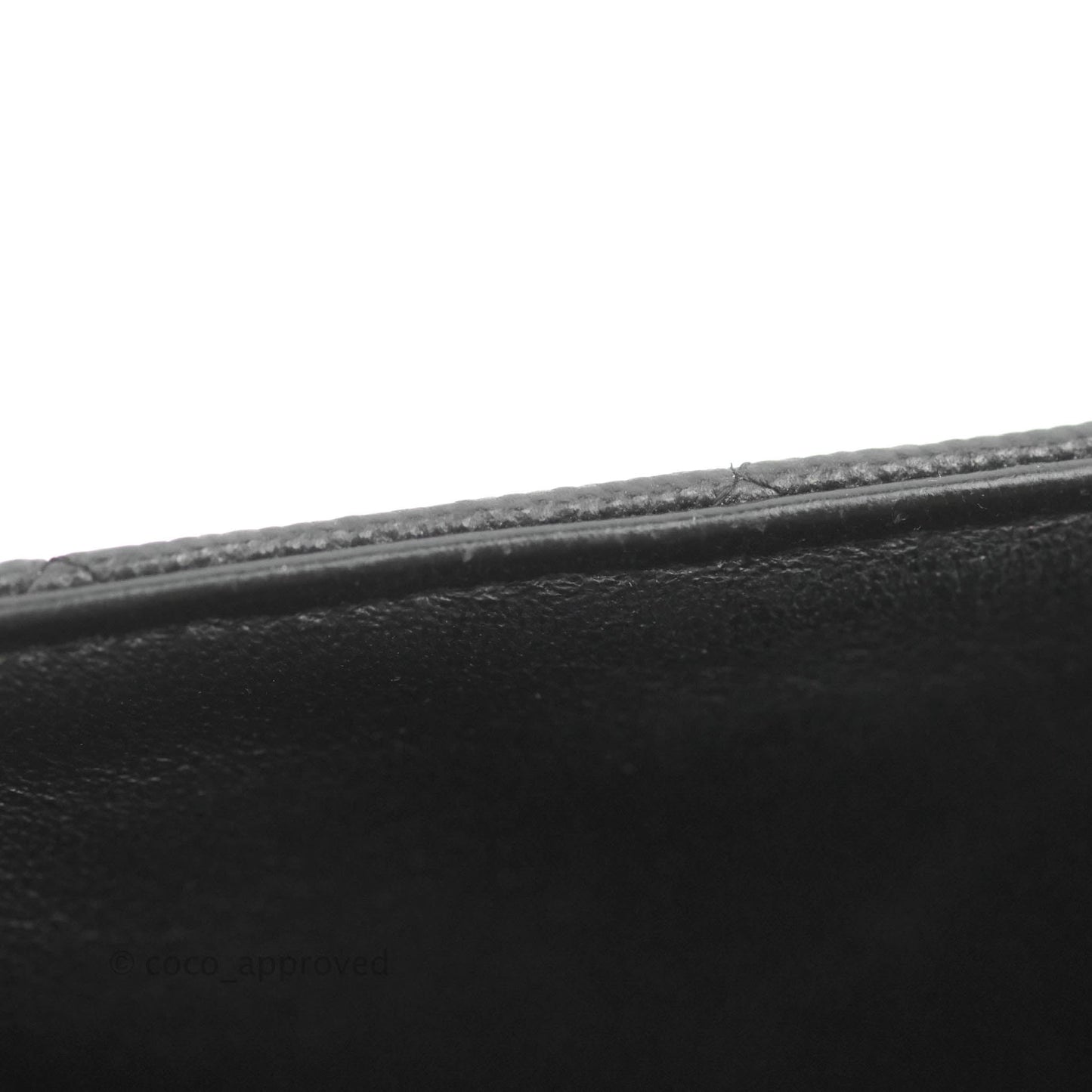 Chanel Classic Mini Rectangular Flap Black Caviar Gold Hardware 17C