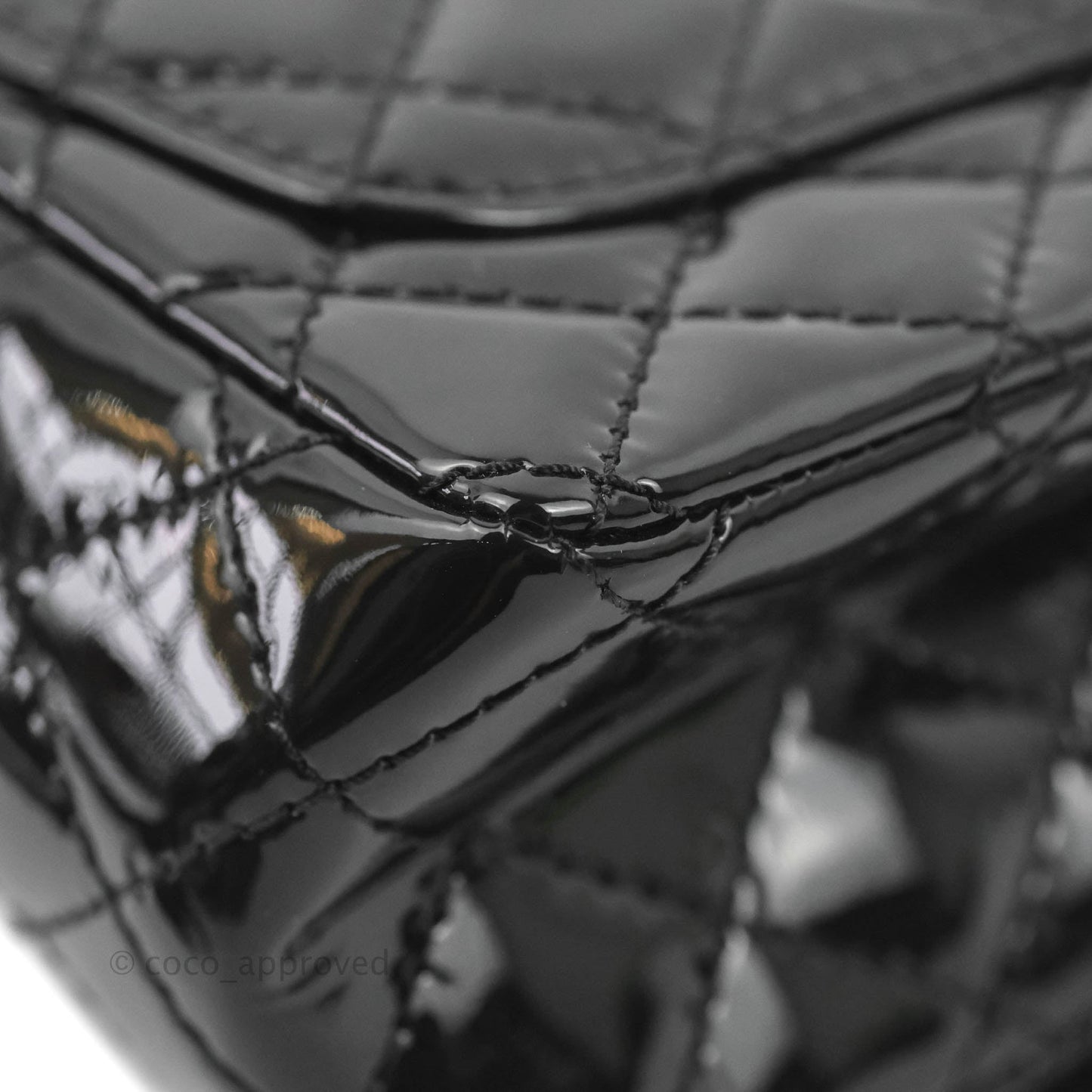 Chanel Quilted Mini Reissue 224 So Black Patent