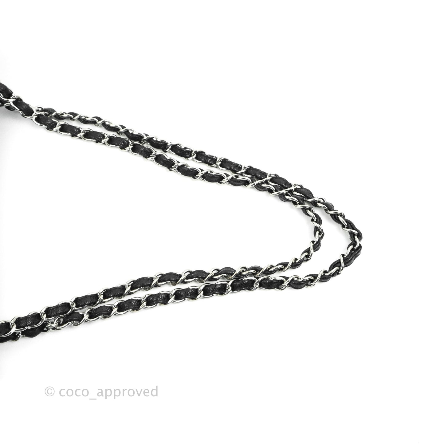 Chanel Jumbo Double Flap Black Caviar Silver Hardware⁣⁣