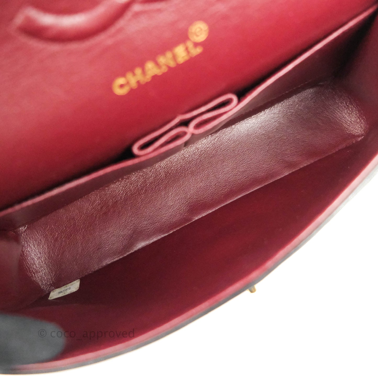 Chanel Classic Vintage Medium Flap Black Lambskin 24K Gold Hardware