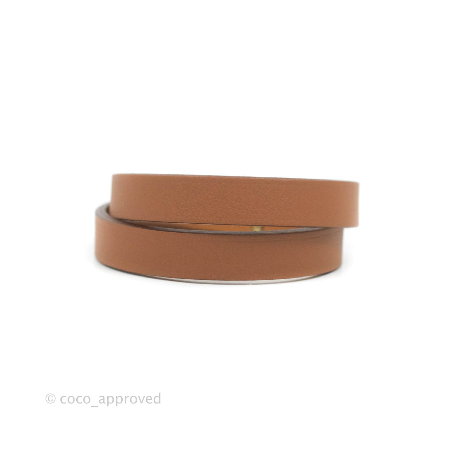Hermès Kelly Double Tour Bracelet Gold Swift Gold Hardware