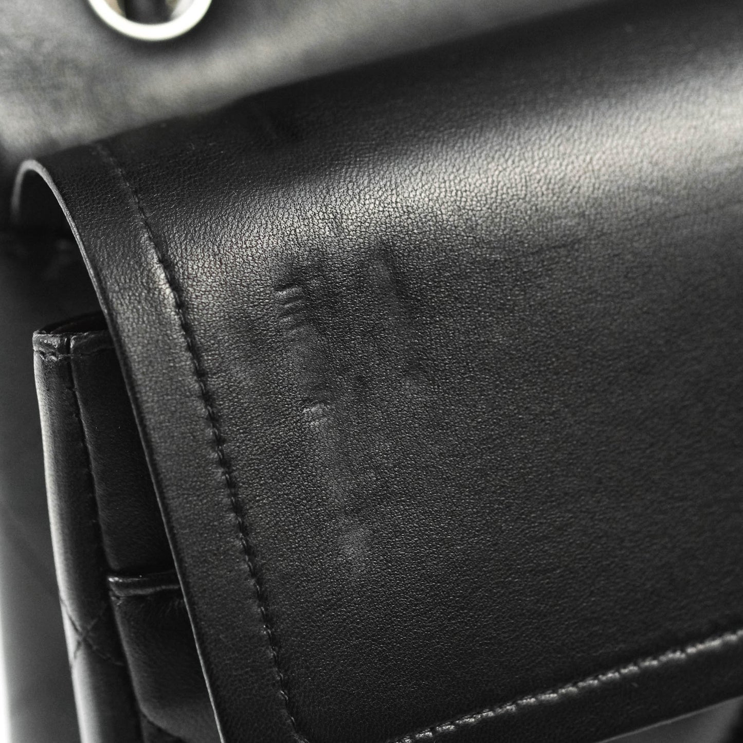 Chanel Jumbo Double Flap Black Lambskin Silver Hardware⁣⁣