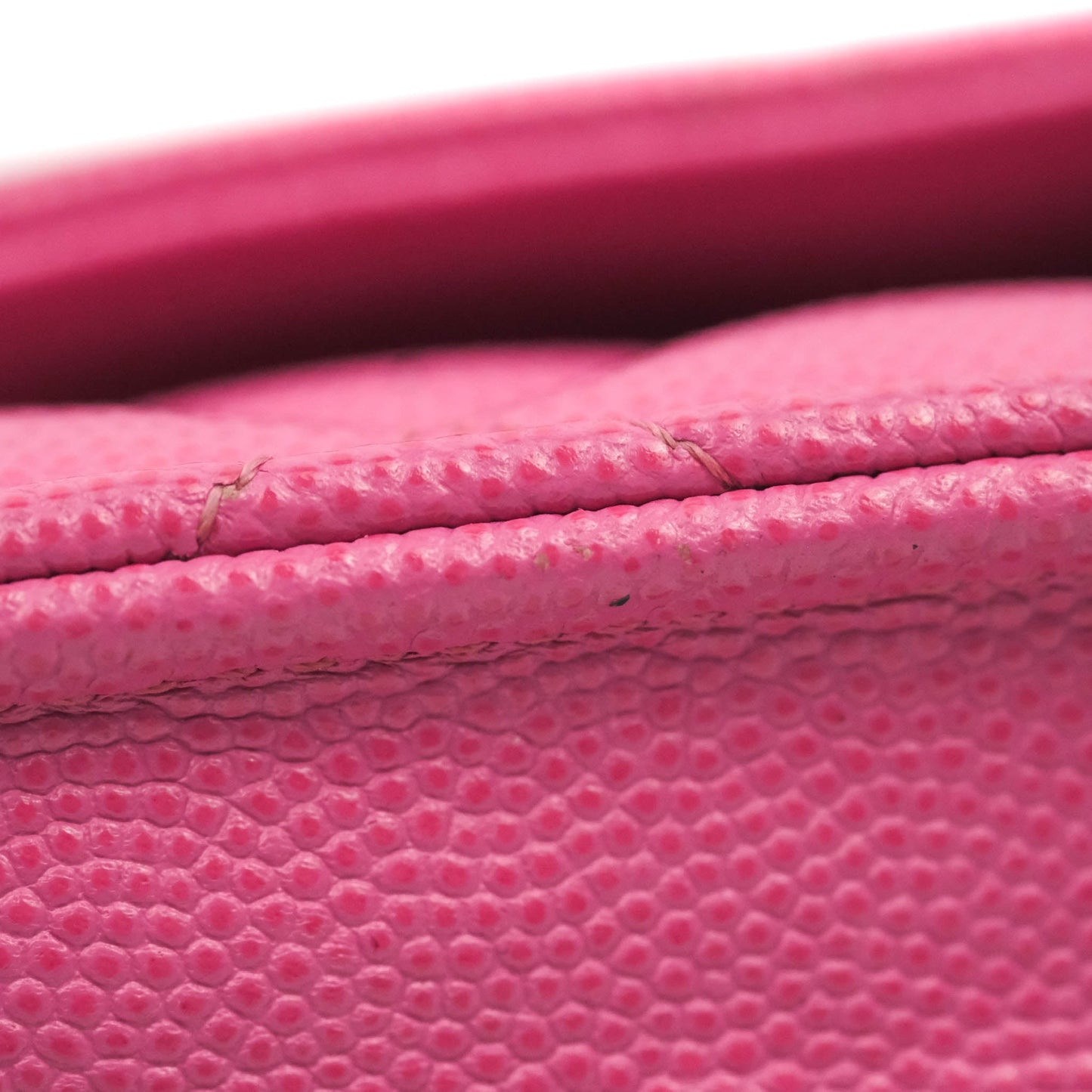 Chanel Quilted Wallet on Chain WOC Pink Caviar Gold Hardware