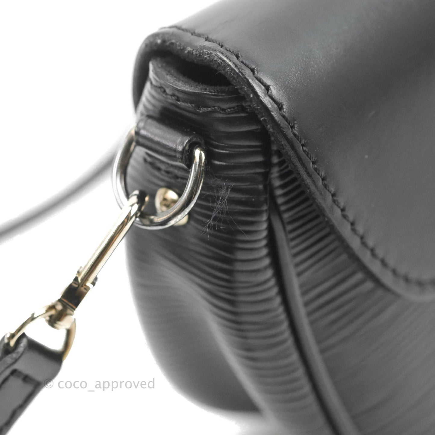 Louis Vuitton Montaigne Clutch Black Epi