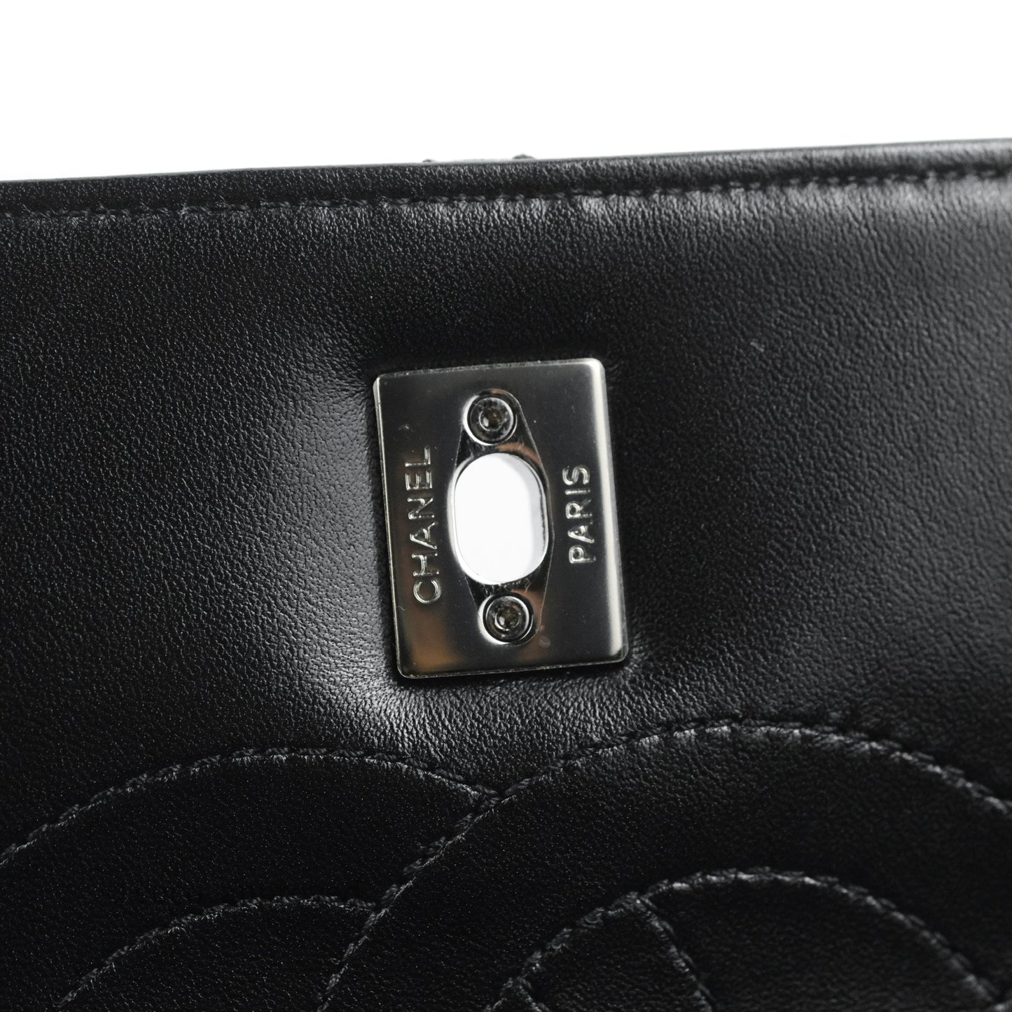 Chanel Trendy CC Small Black Lambskin Dark Silver Hardware