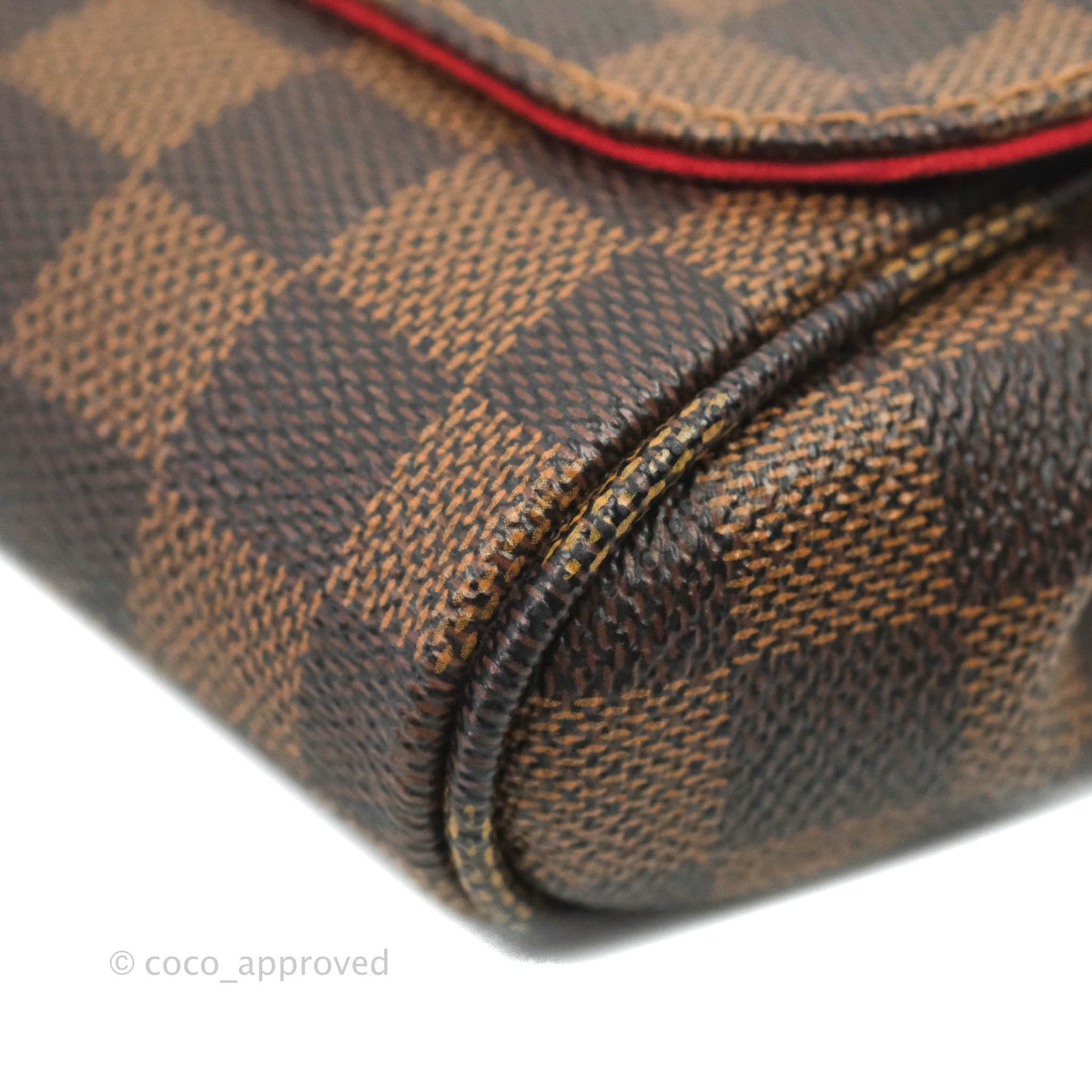 Louis Vuitton Damier Ebene Favourite MM 2-way Flap Bag