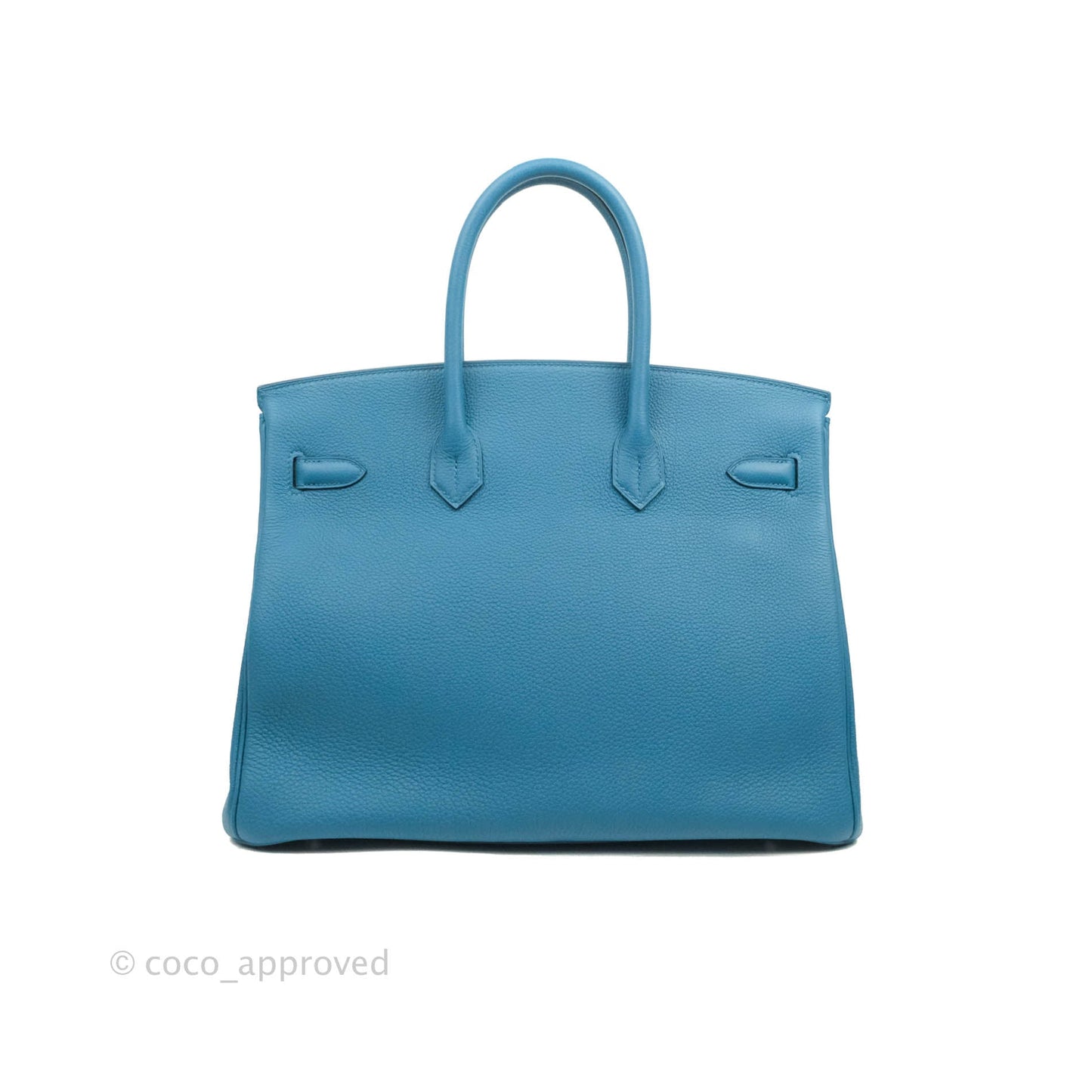 Hermès Birkin 35 Cobalt Togo Palladium Hardware