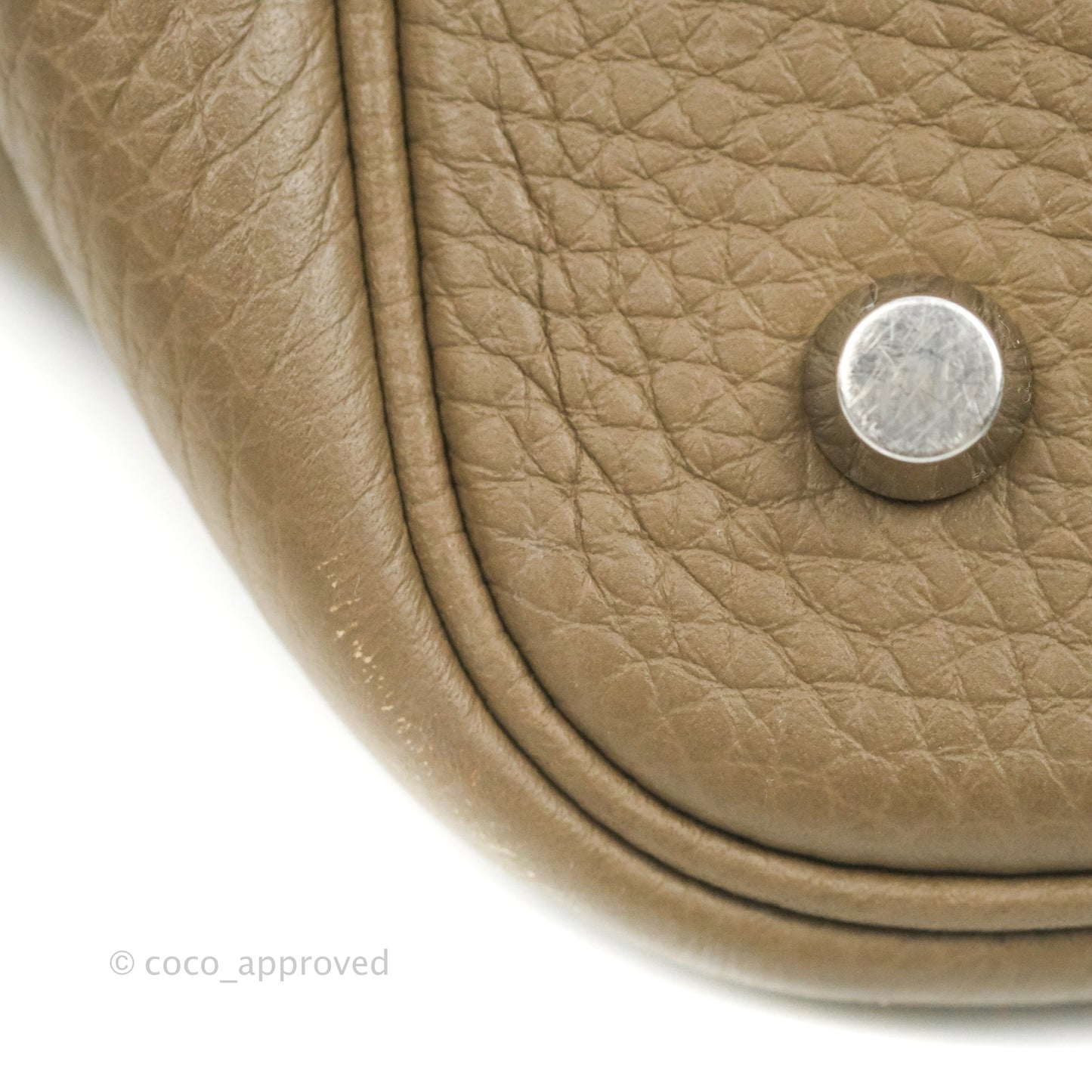 Hermès Picotin Lock 22 Clemence Etoupe Palladium Hardware