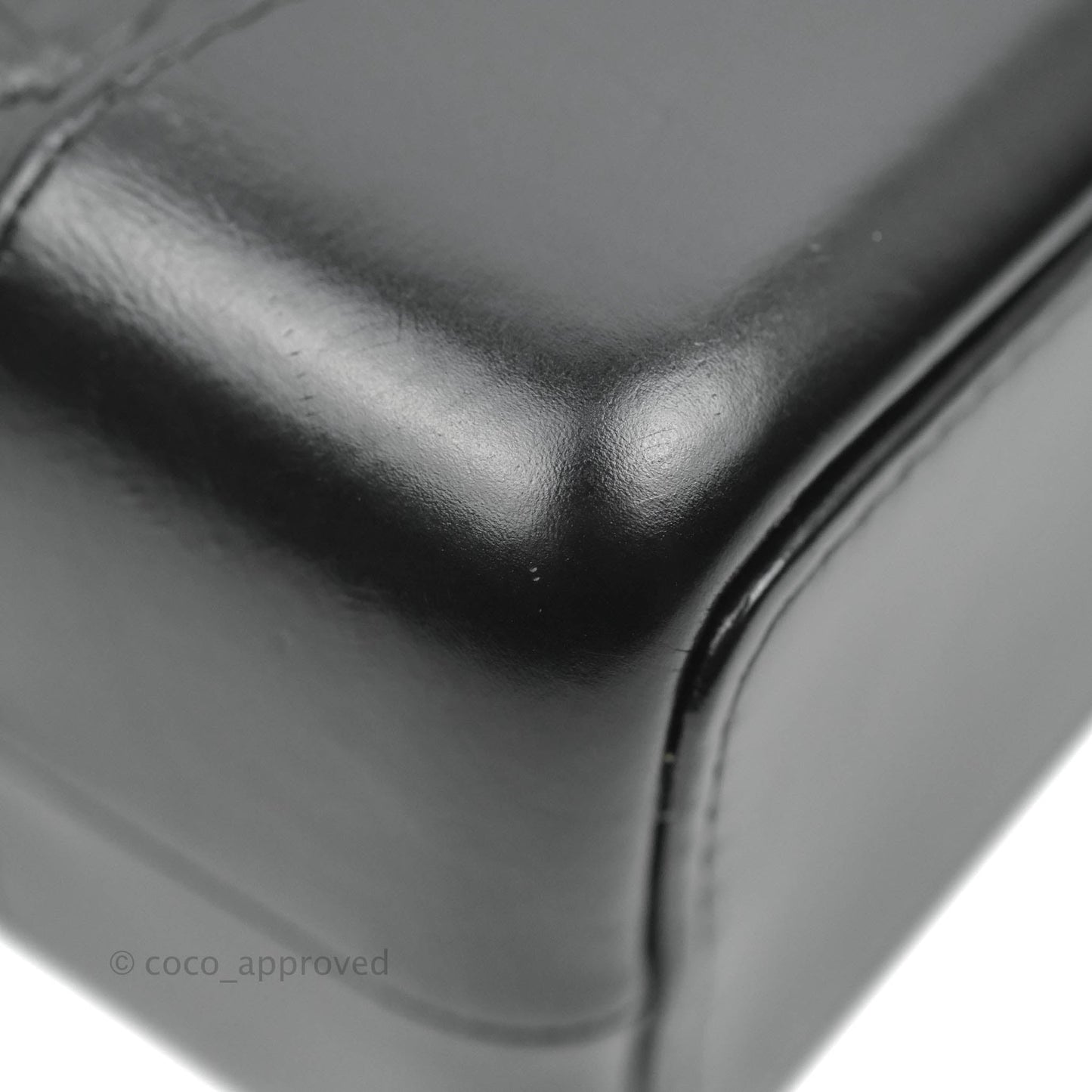 Chanel Chevron Small Gabrielle Backpack Black Aged Calfskin
