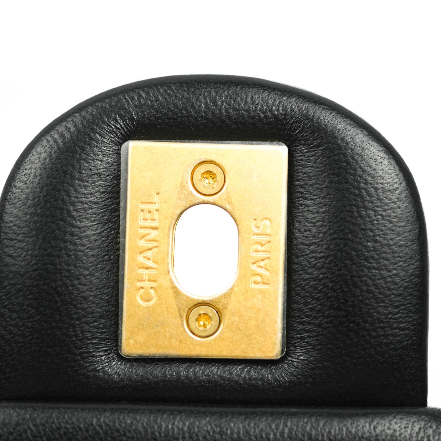 Chanel Quilted My Perfect Mini With Pearl Black Lambskin Gold Hardware