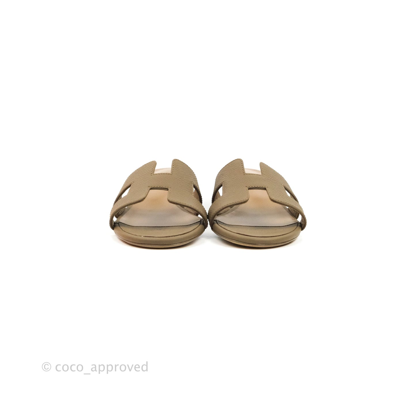 Hermès Oasis Sandals in Etoupe Size 36