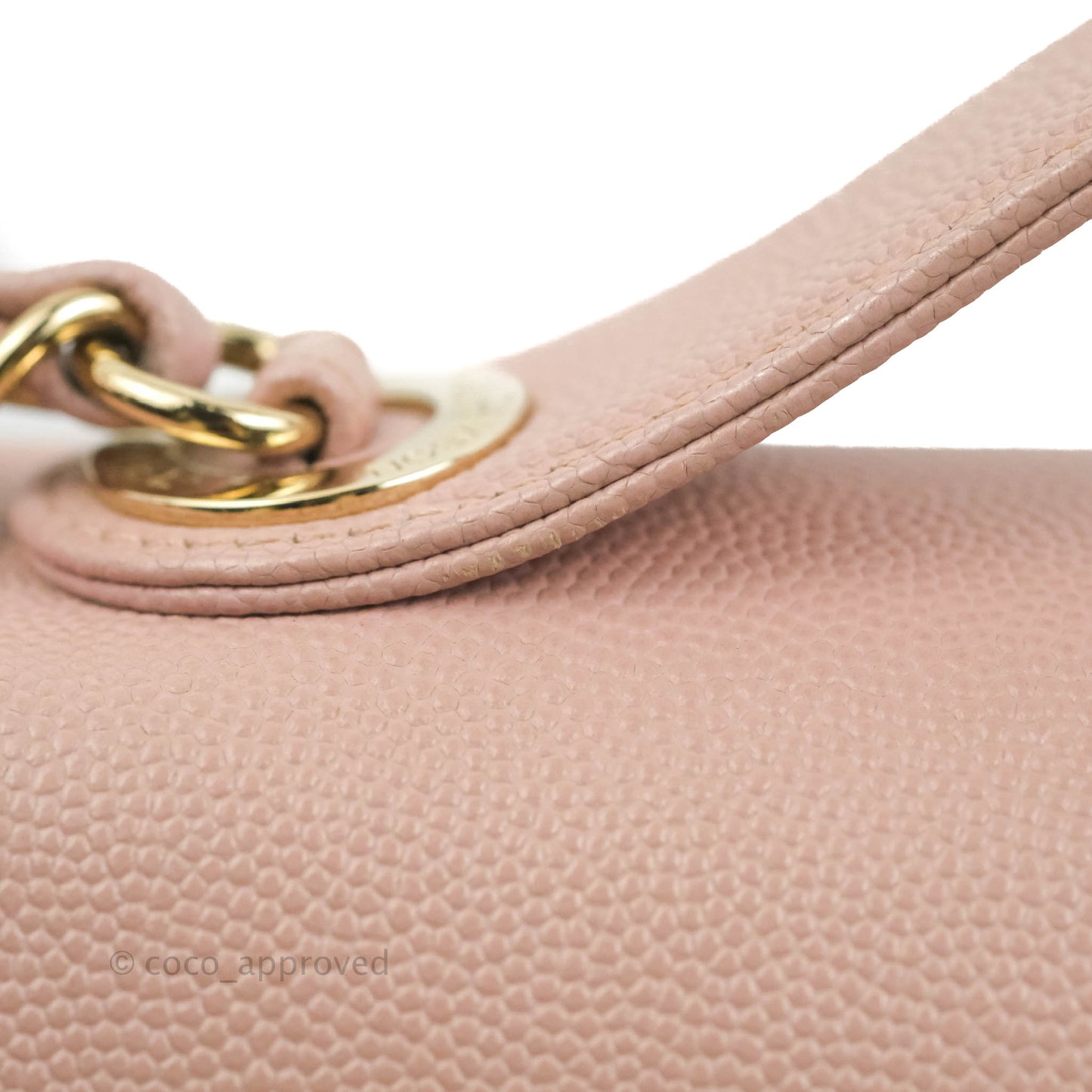 Chanel Quilted Medium Business Affinity Flap Pink Caviar Gold Hardware