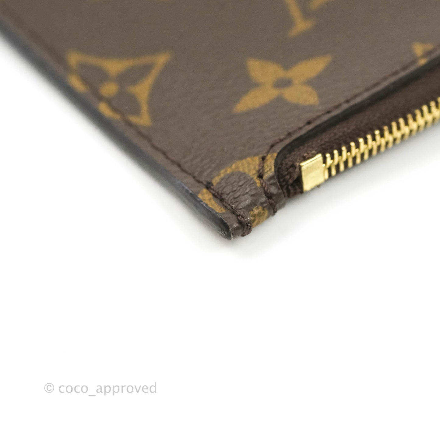 Louis Vuitton Neverfull Clutch Monogram Canvas