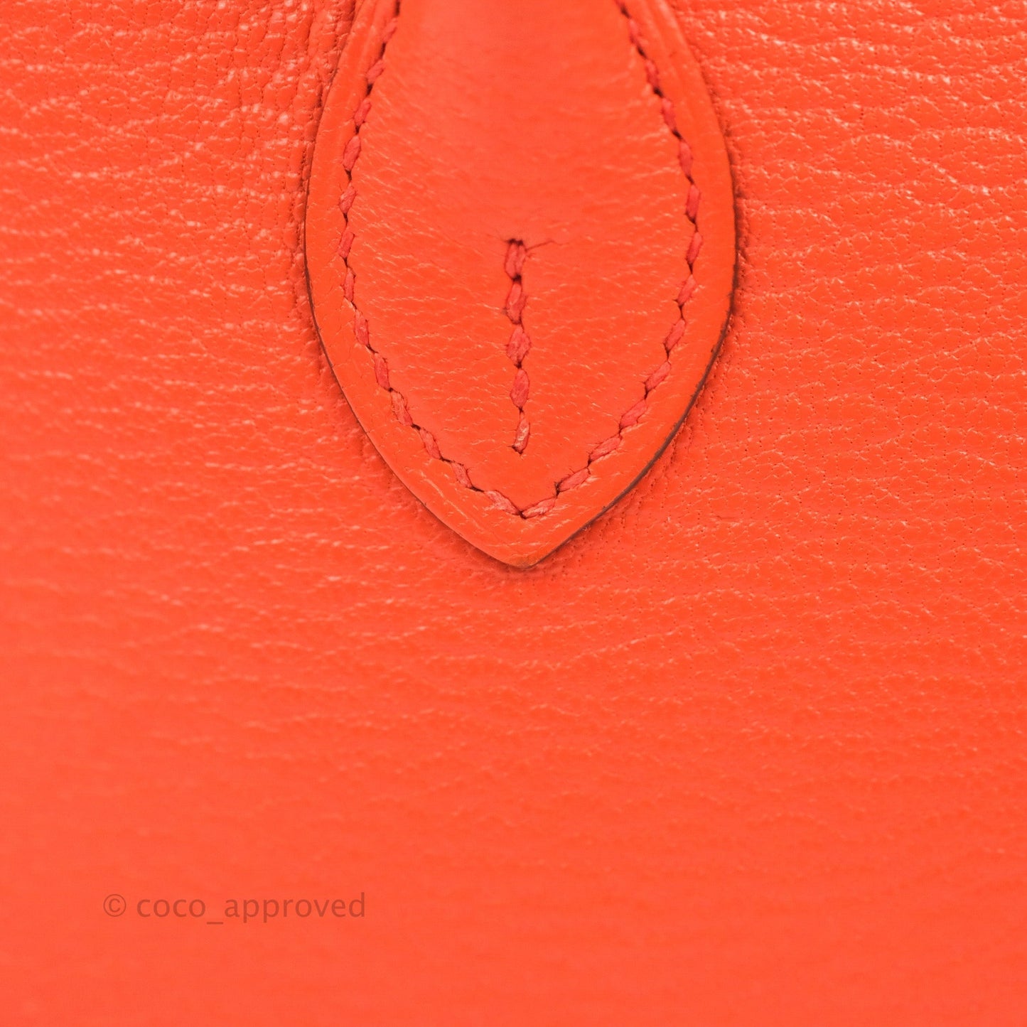 Hermès Bolide Mini 1923 Chevre Mysore Orange Poppy Palladium Hardware