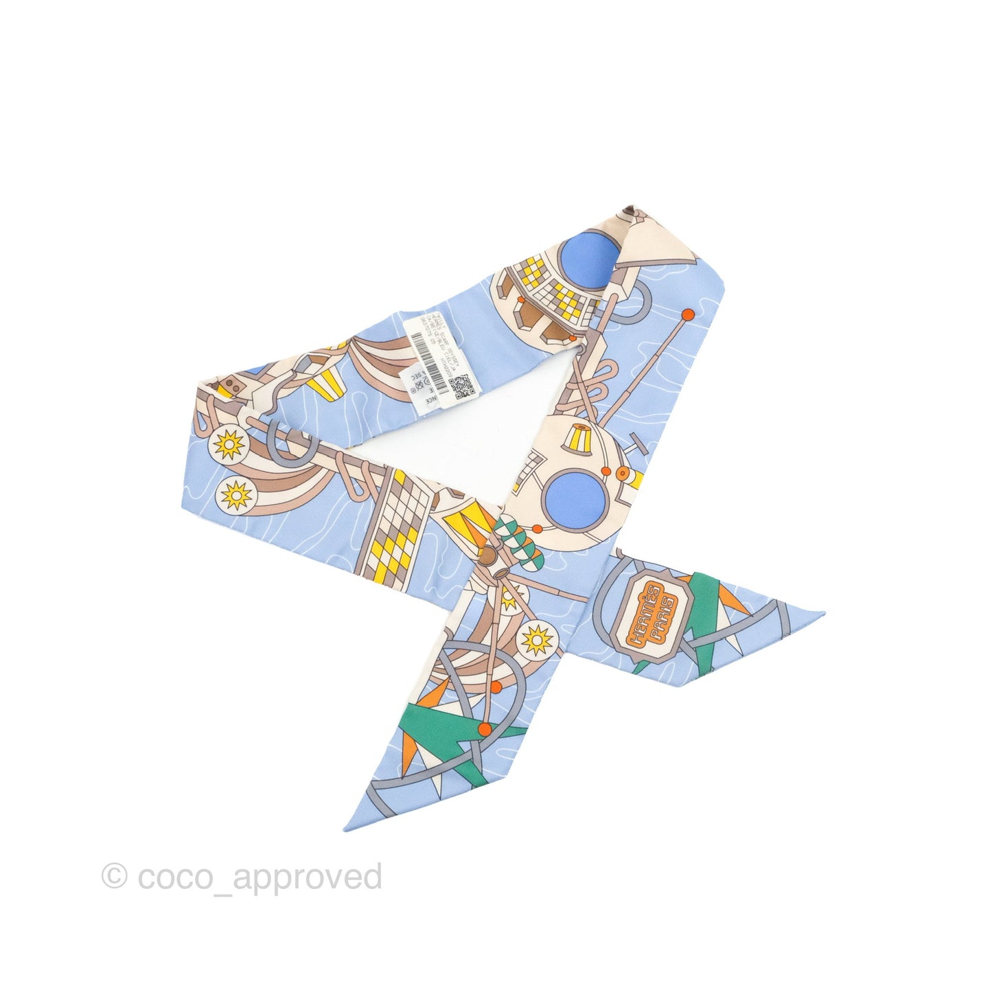 Hermès Scarf Odyssey Silk Twilly