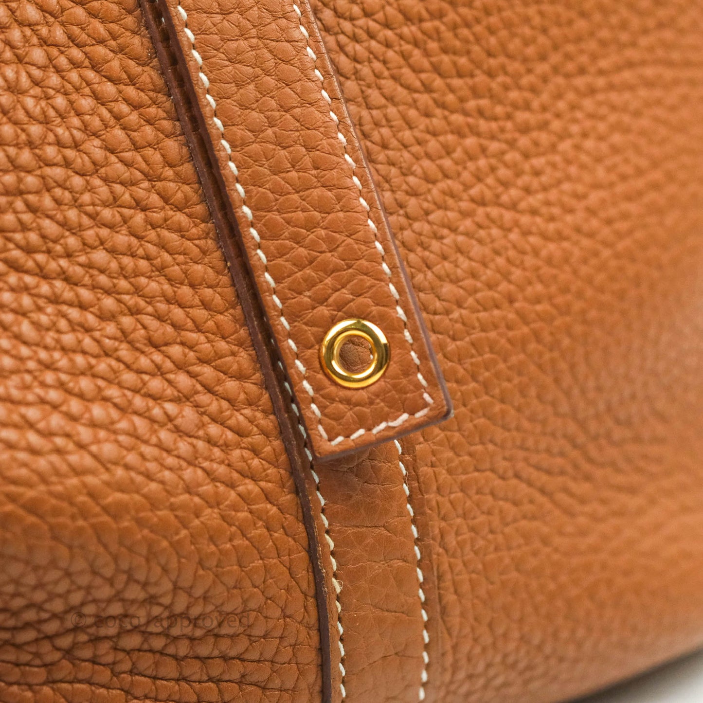 Hermès Picotin 26 GM Taurillon Clemence Gold Gold Hardware