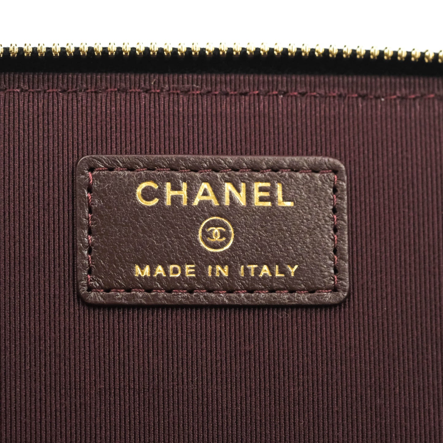 Chanel Vanity with Classic Chain Black Lambskin Gold Hardware